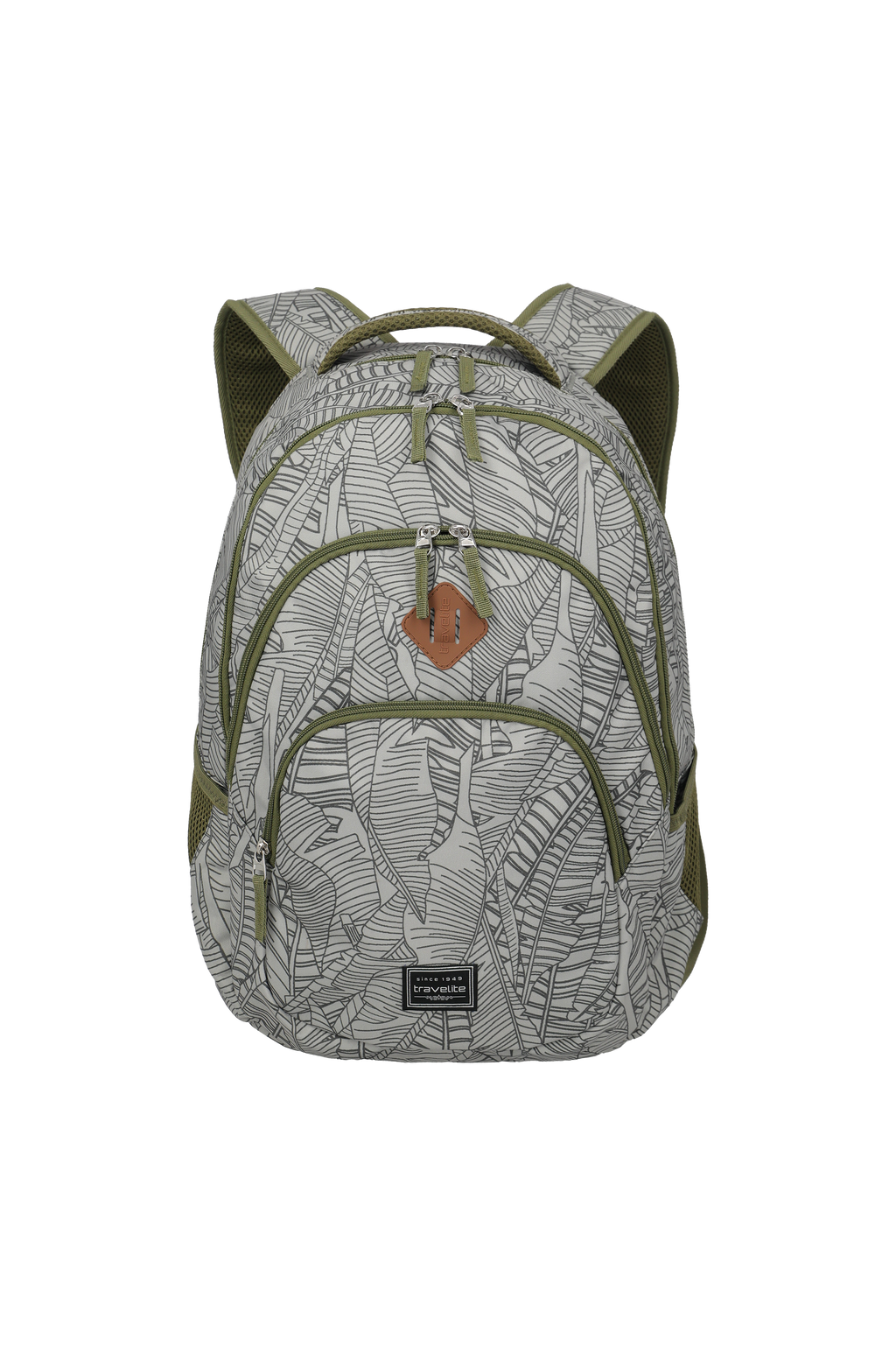 Travelite BASICS Rucksack Print, Grau