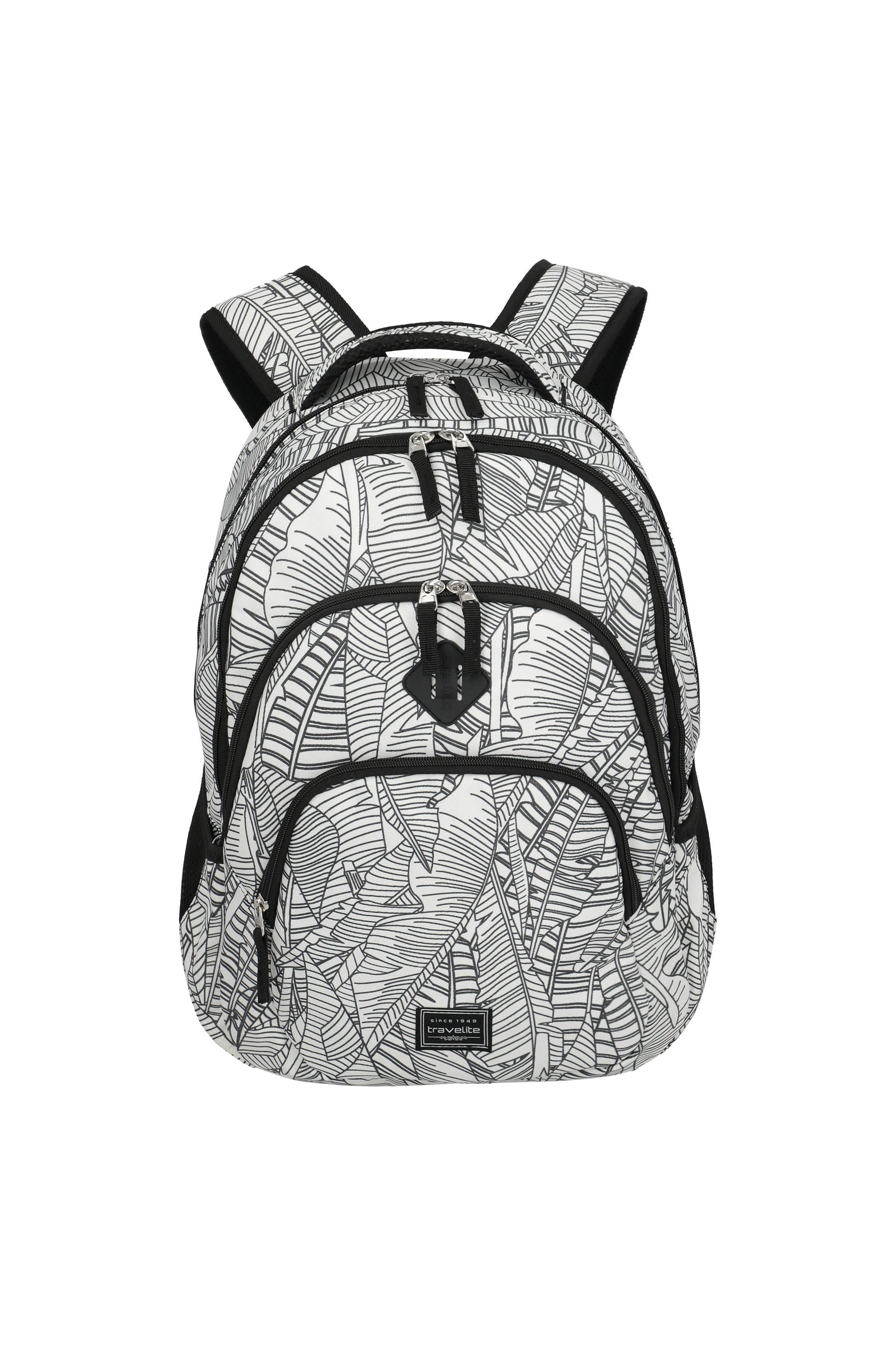 Travelite BASICS Rucksack Print, Weiß