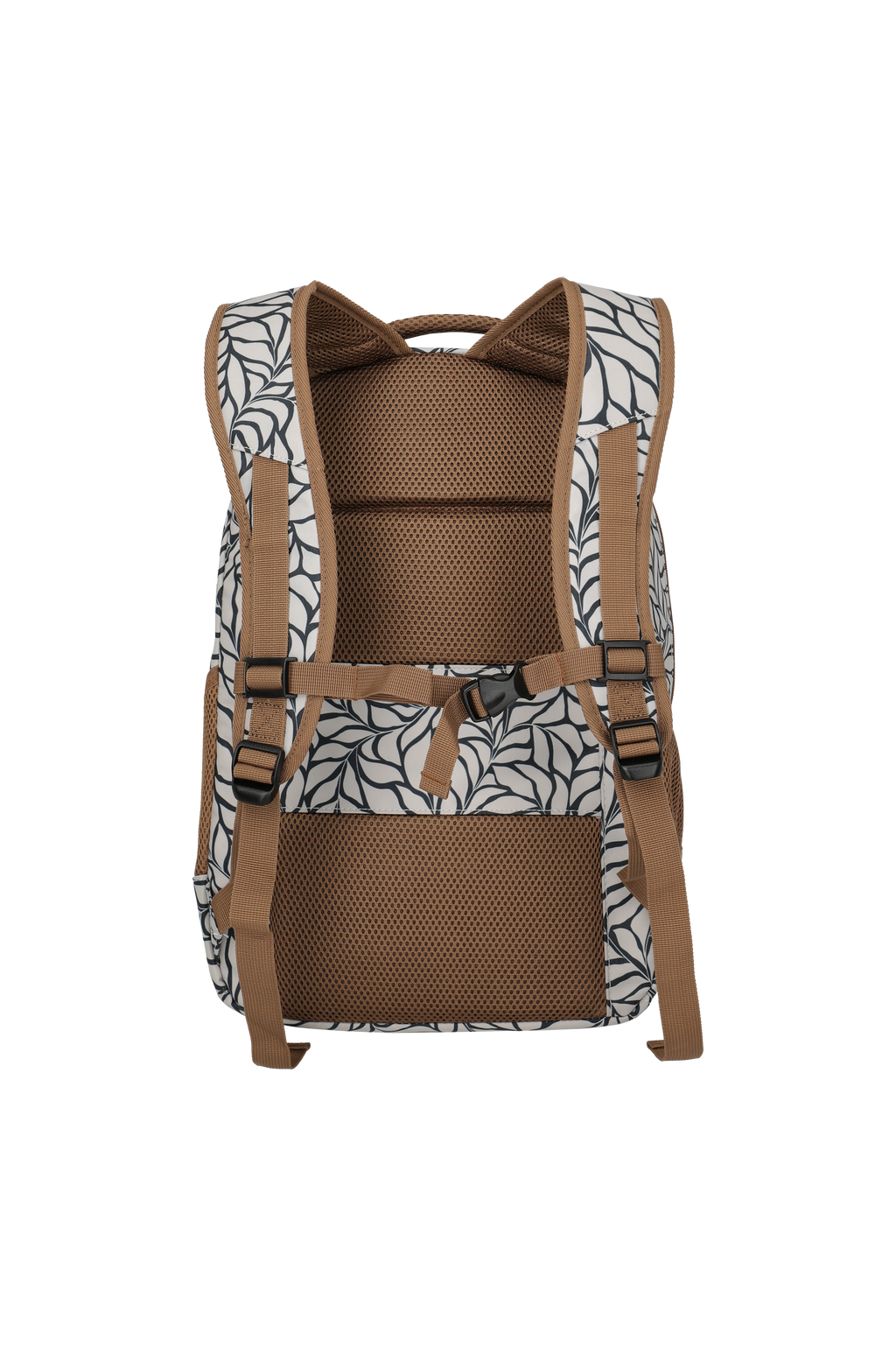 Travelite BASICS Rucksack Print, Off-White – Rückansicht