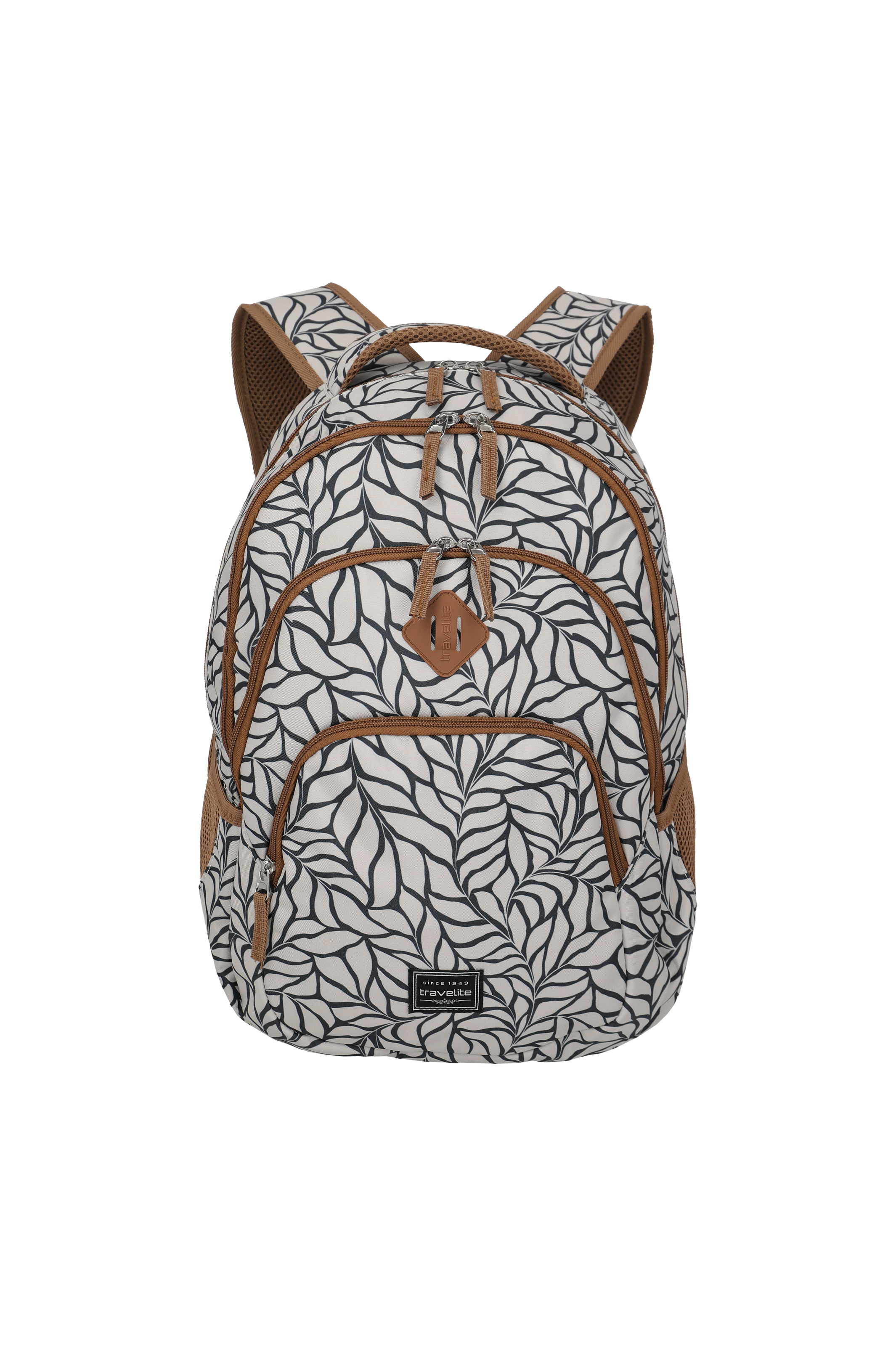 Travelite BASICS Rucksack Print, Off-White