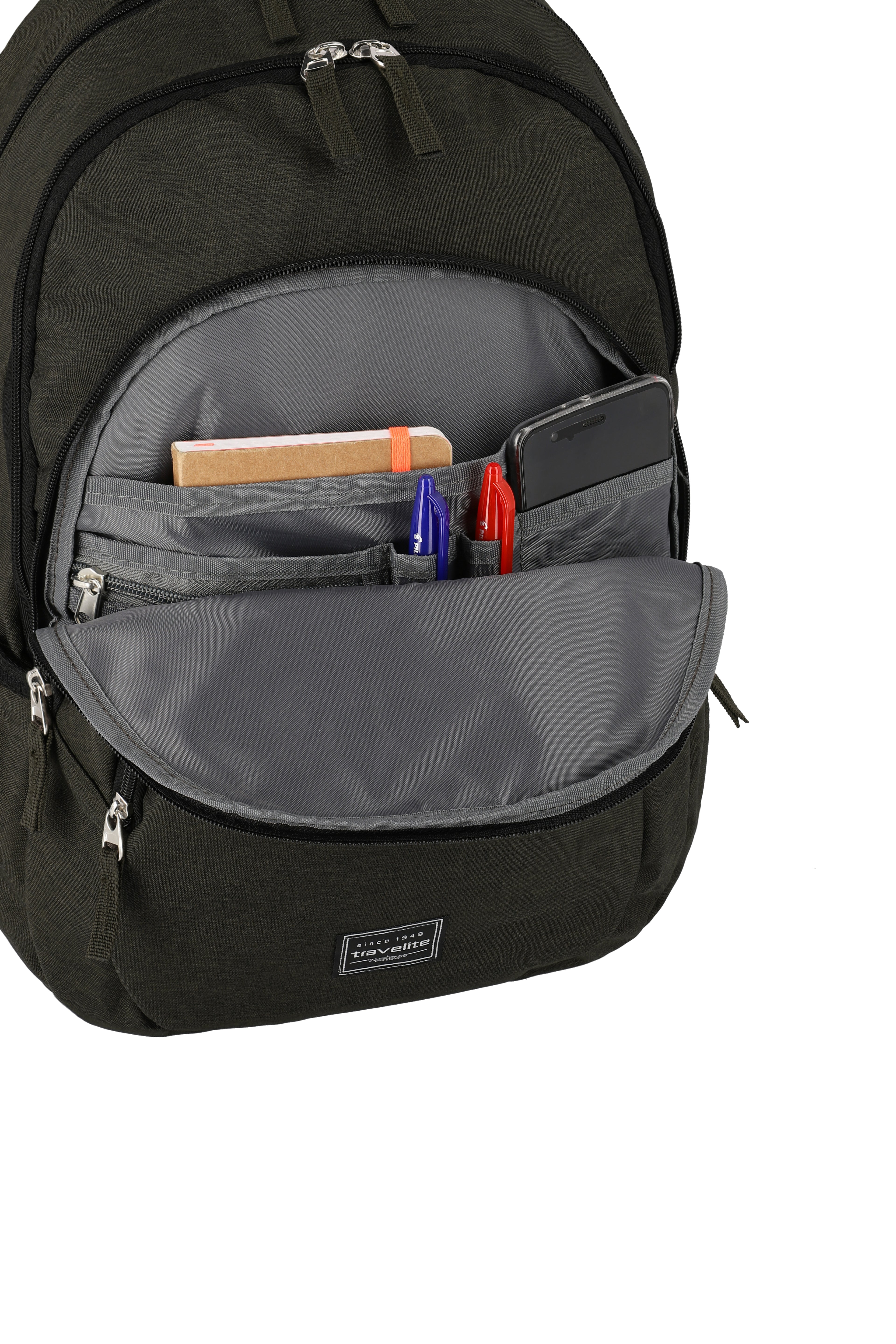 Travelite BASICS Rucksack Melange, Braun