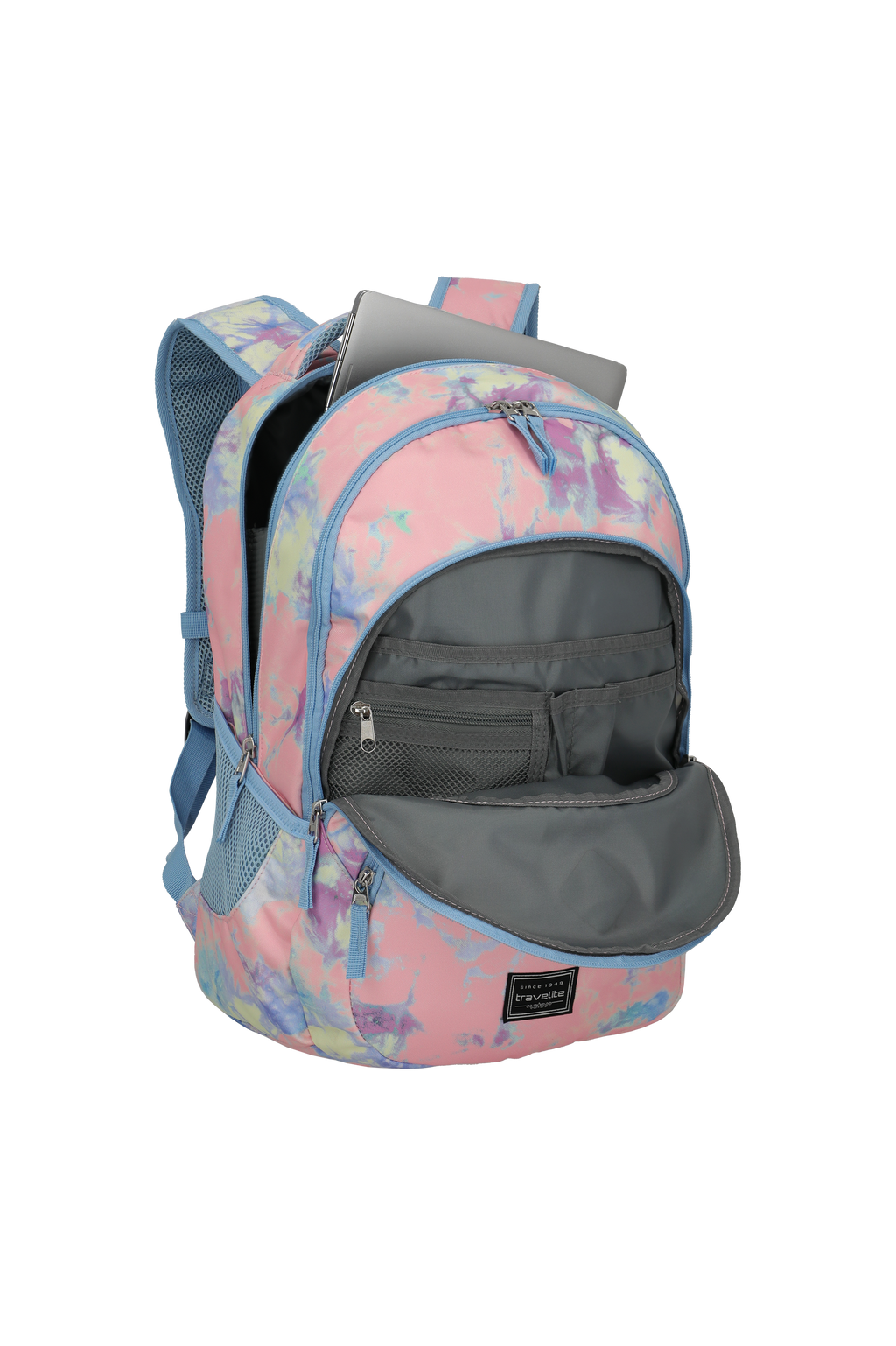 Travelite BASICS Rucksack Print, Multicolor – Innenansicht