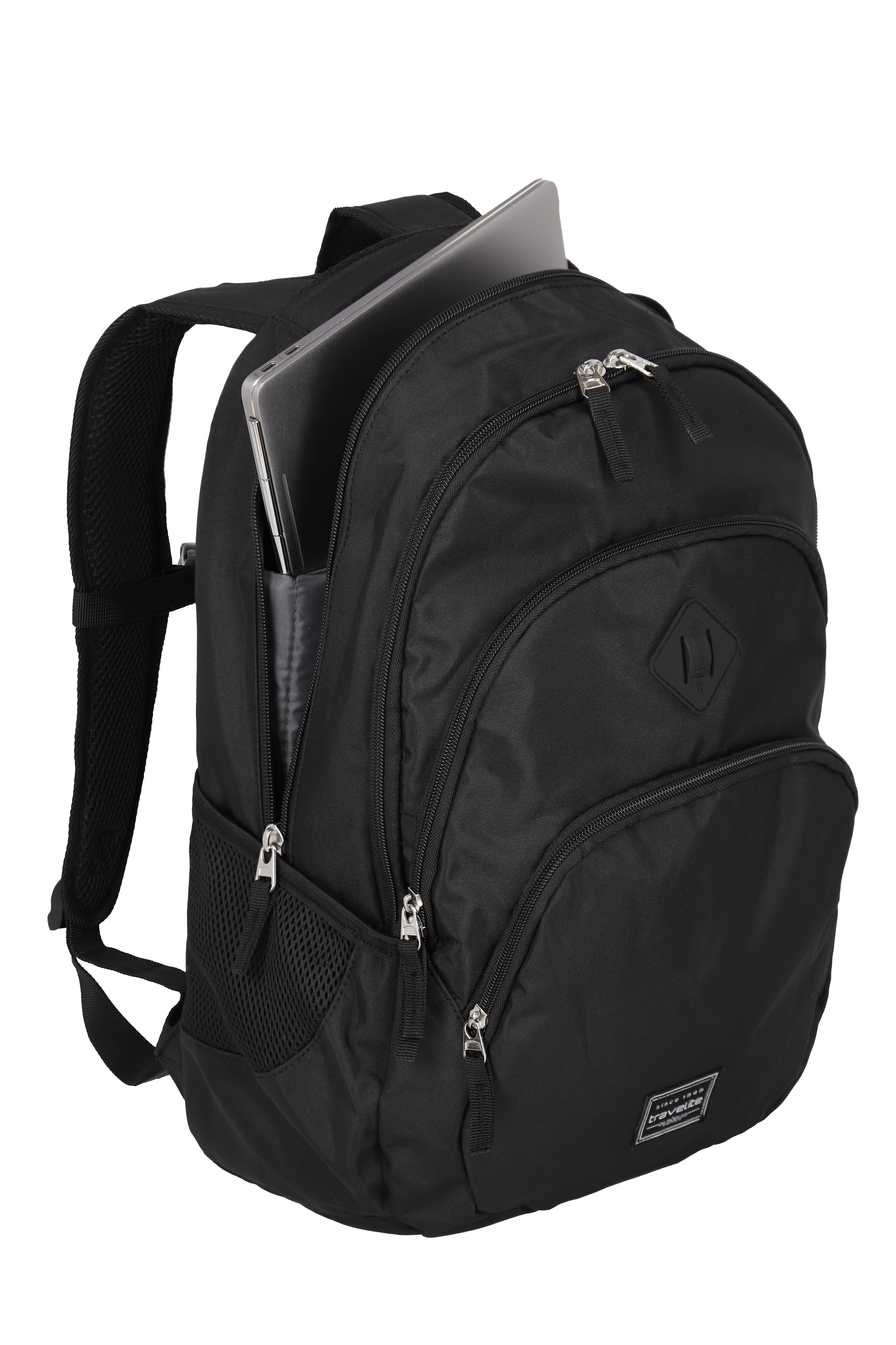 Travelite BASICS Rucksack Melange, Schwarz