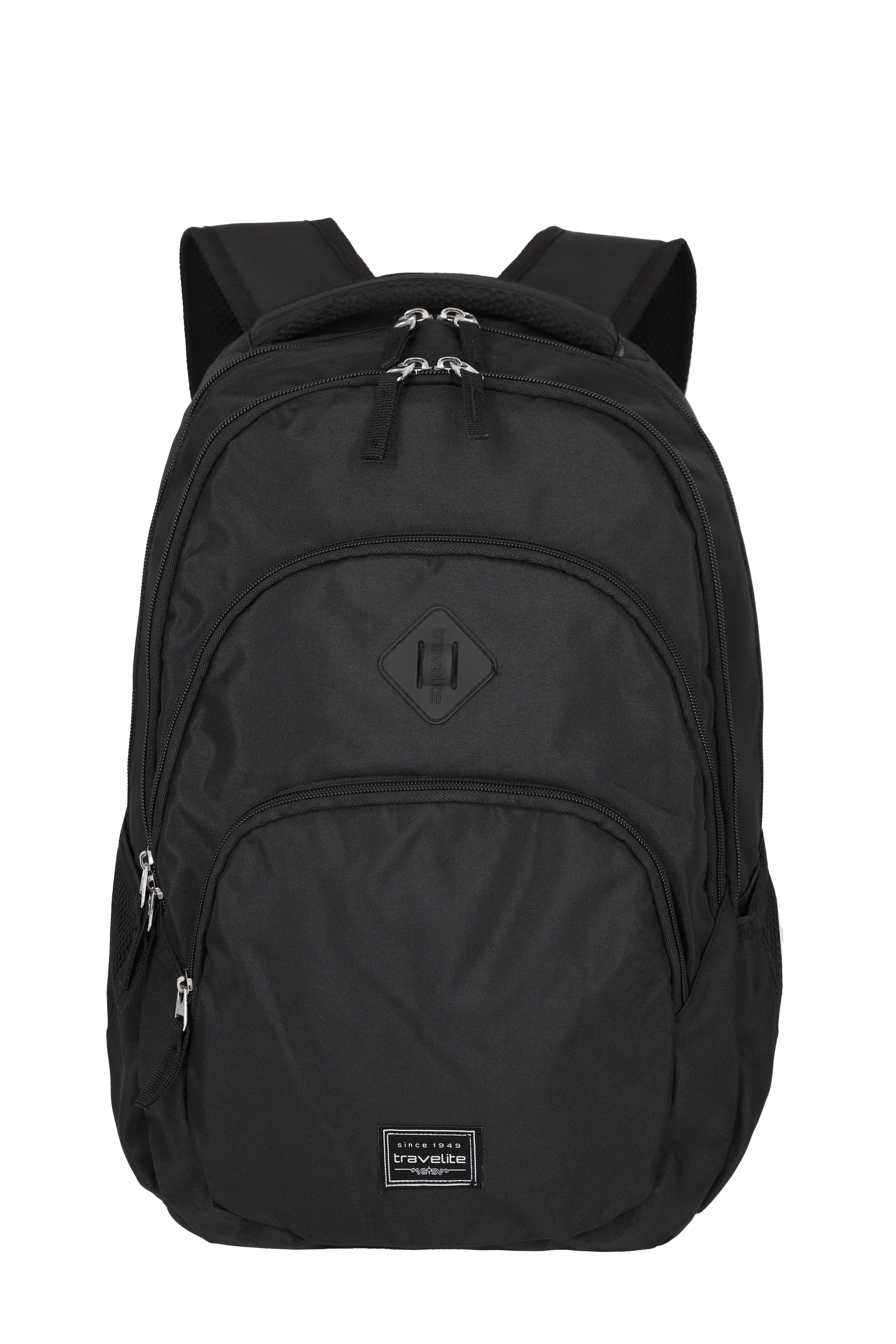 Travelite BASICS Rucksack Melange, Schwarz