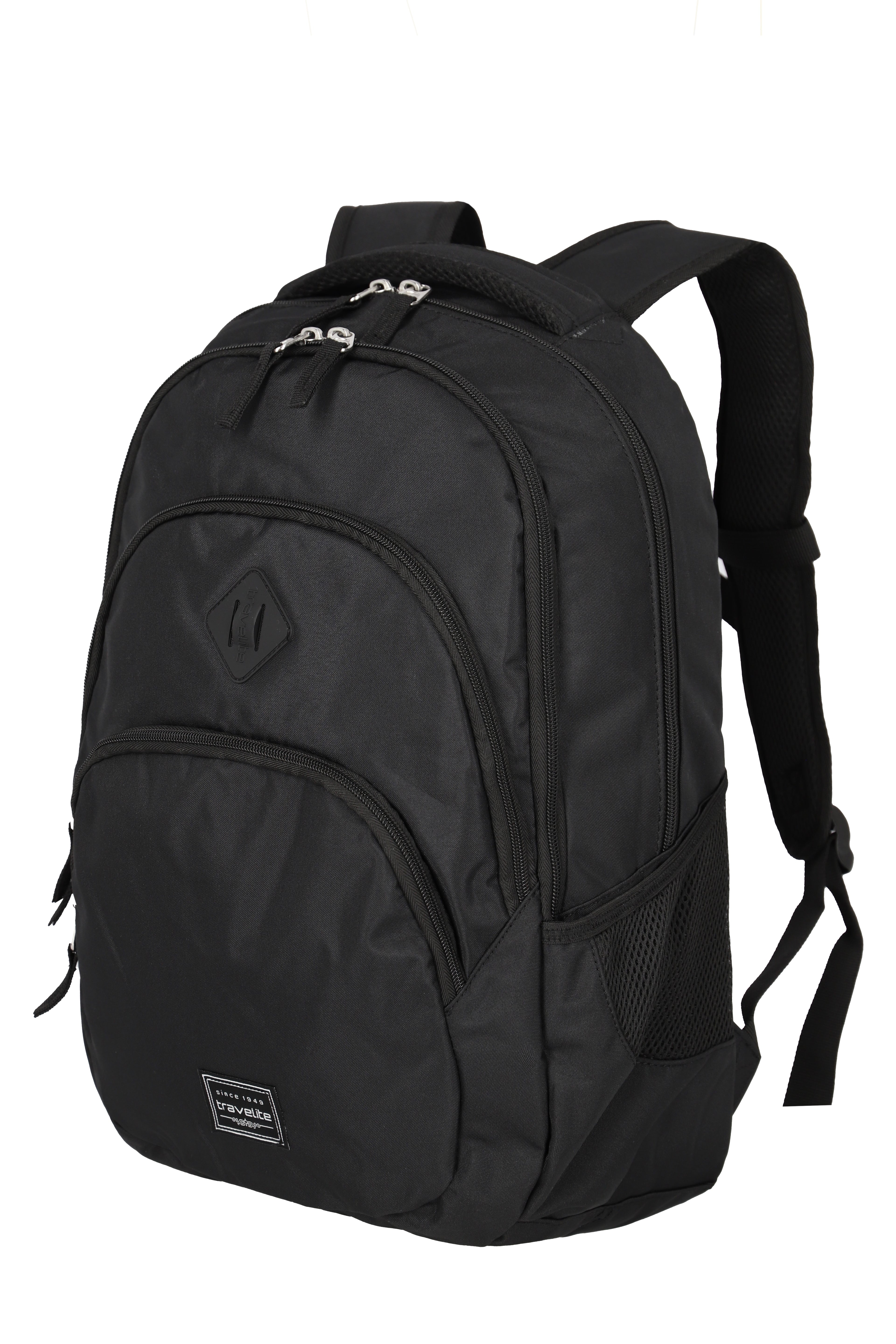 Travelite BASICS Rucksack Melange, Schwarz
