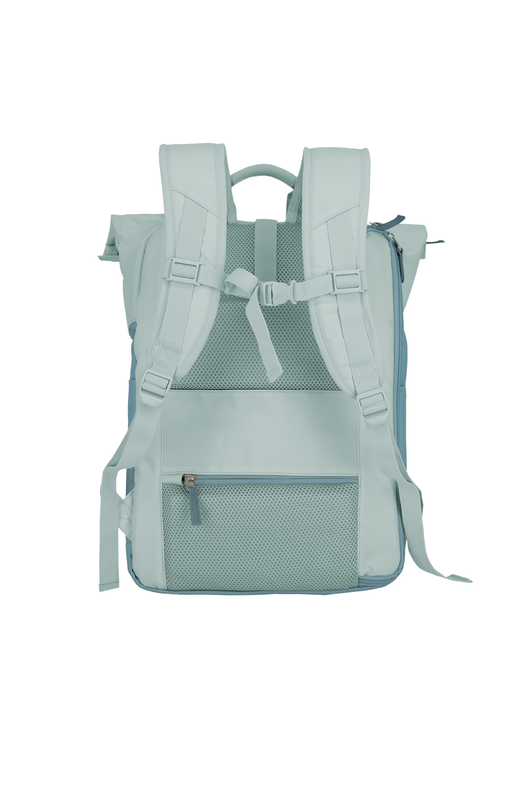 Travelite BASICS Rollup Rucksack, Ice Blue – Produktansicht 3