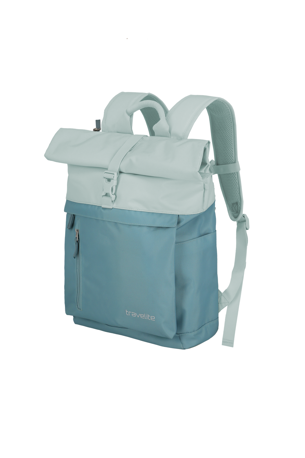 Travelite BASICS Rollup Rucksack, Ice Blue – Produktansicht 2
