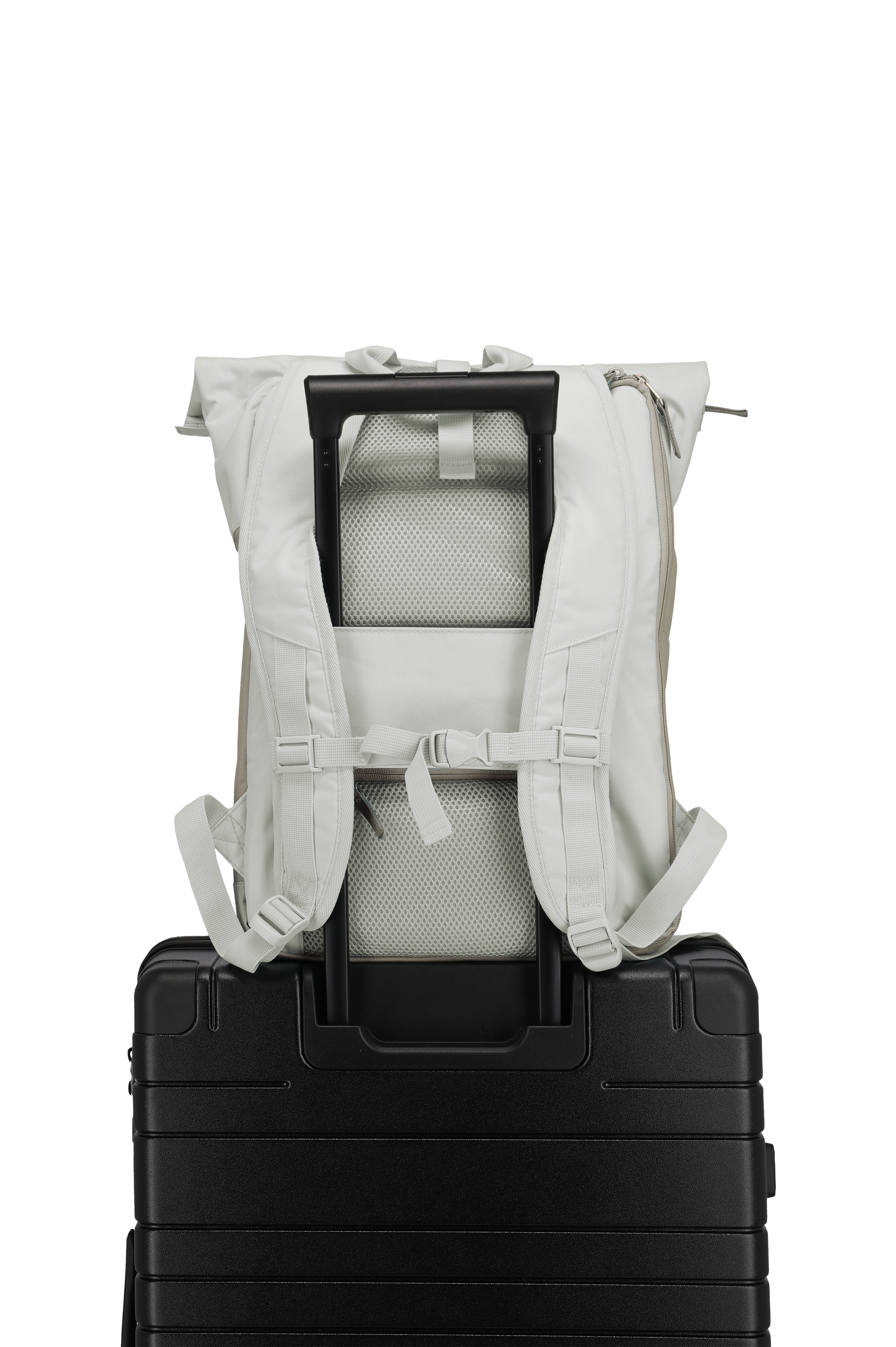 Travelite BASICS Rollup Rucksack, Sand/ivory – Produktansicht 6