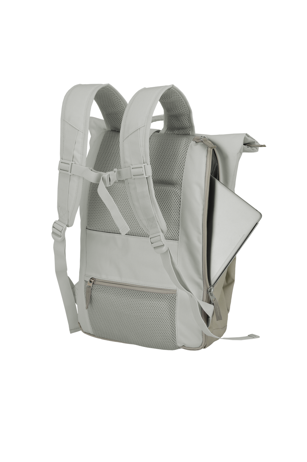 Travelite BASICS Rollup Rucksack, Sand/ivory – Produktansicht 7