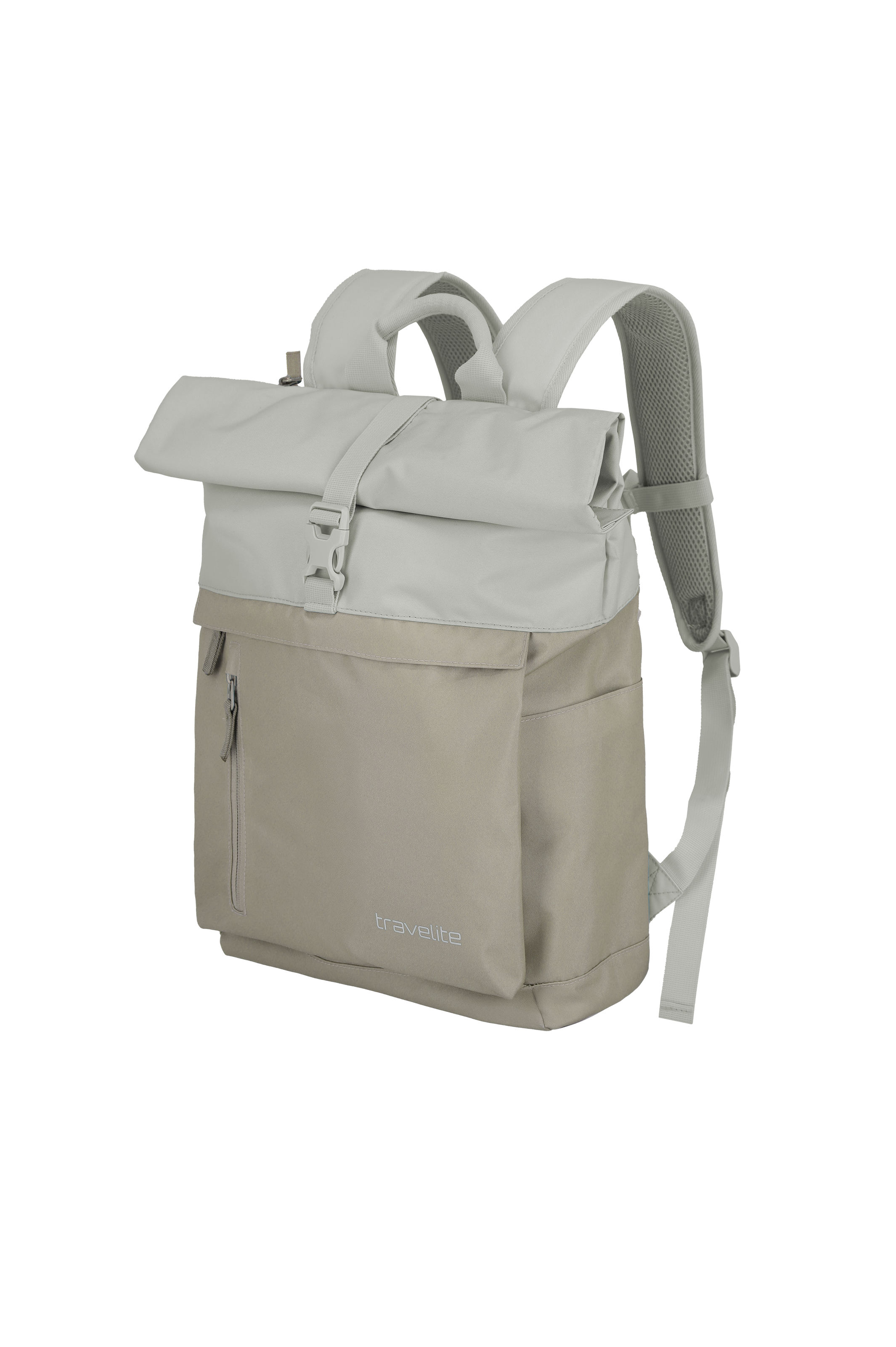 Travelite BASICS Rollup Rucksack, Sand/ivory – Produktansicht 2