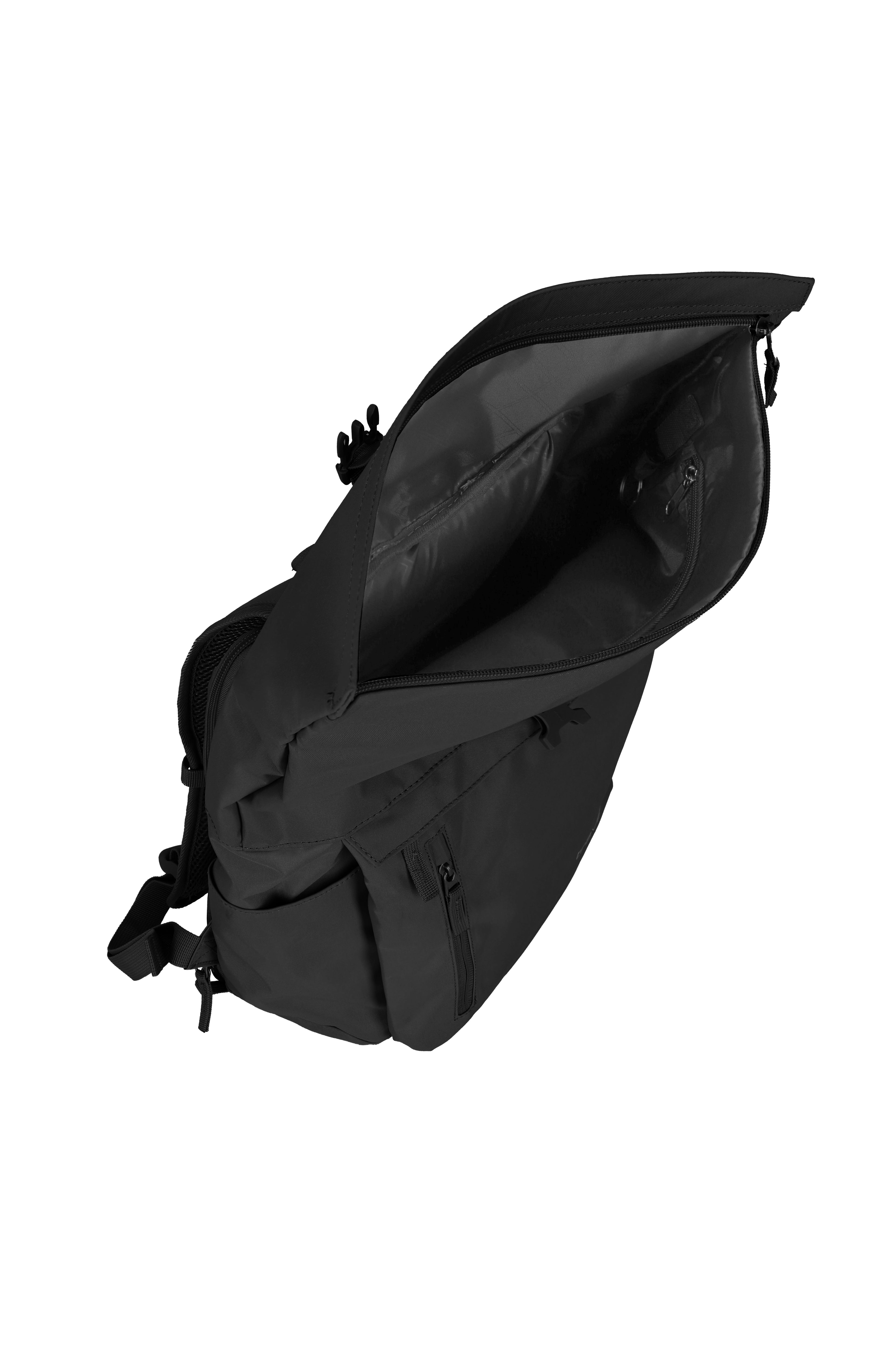 Travelite BASICS Rollup Rucksack, Schwarz