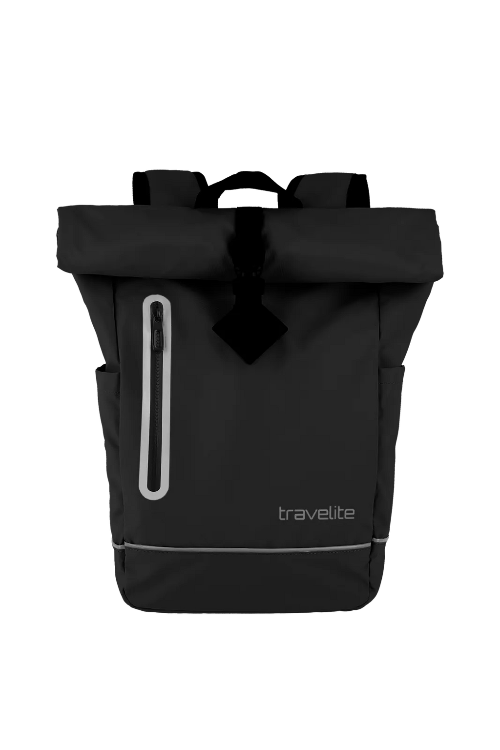 Travelite BASICS Roll-Up Rucksack, Schwarz