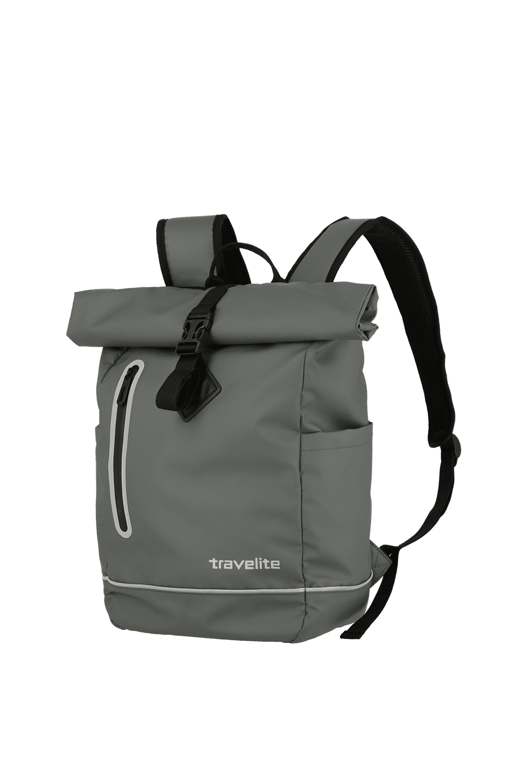 Travelite BASICS Roll-Up Rucksack, Anthrazit – Produktansicht 2
