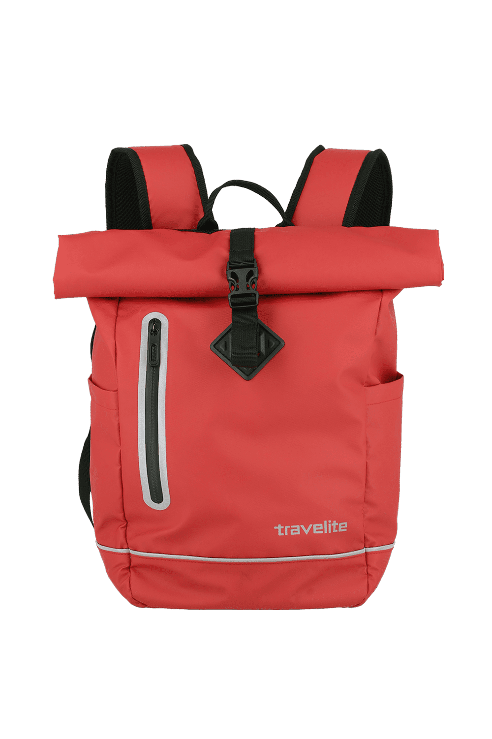 Travelite BASICS Roll-Up Rucksack, Rot