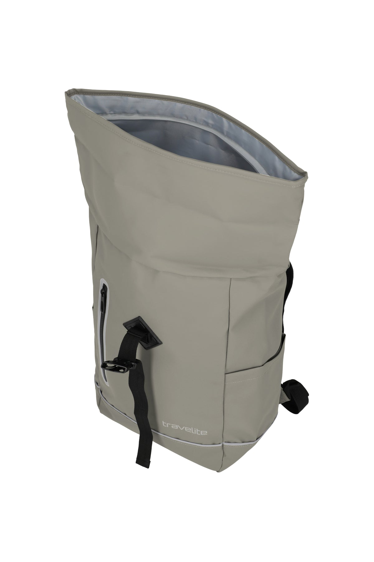 Travelite BASICS Roll-Up Rucksack Plane Rucksack in Beige – Ansicht 4