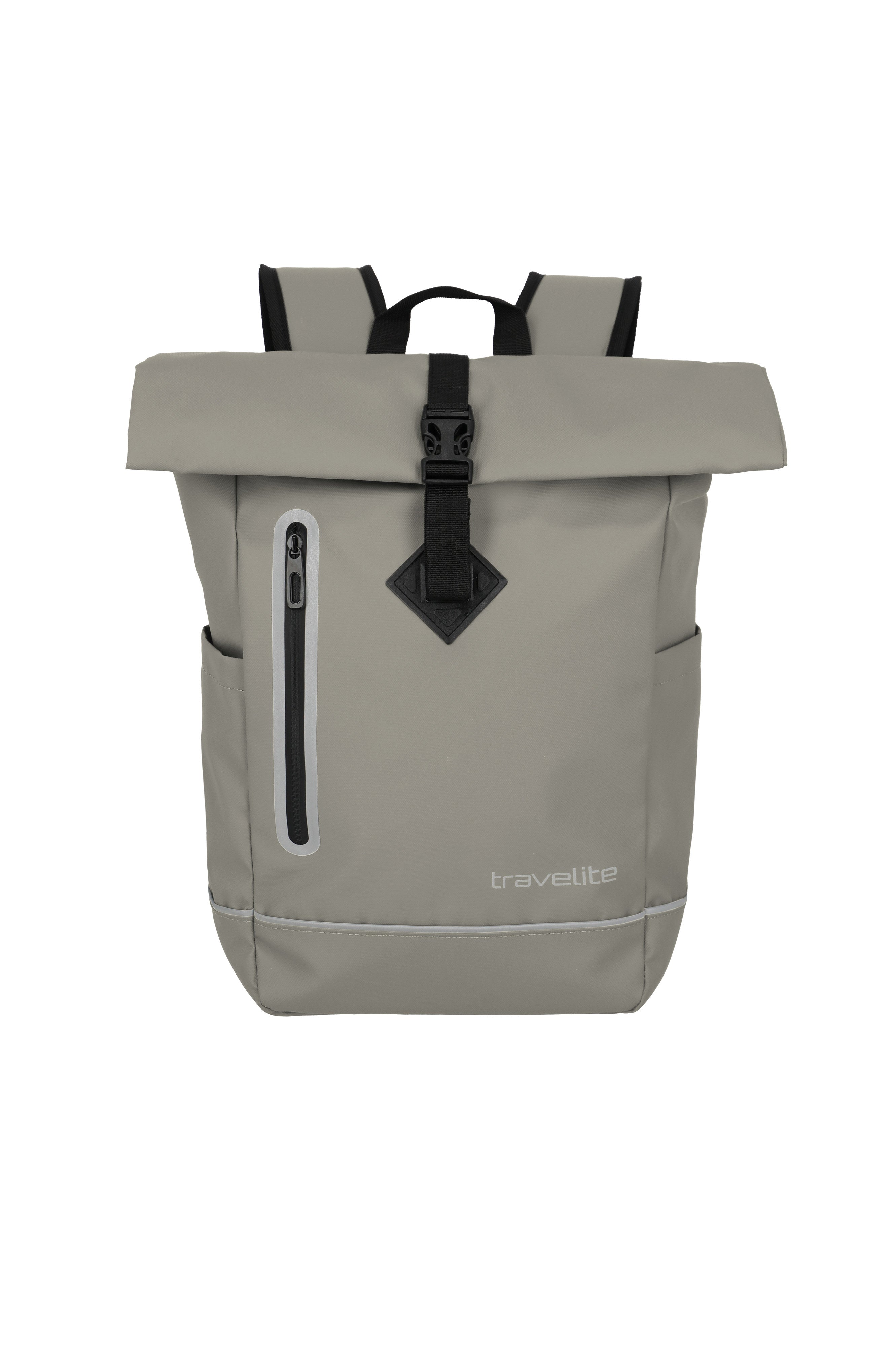 Travelite BASICS Roll-Up Rucksack Plane Rucksack in Beige