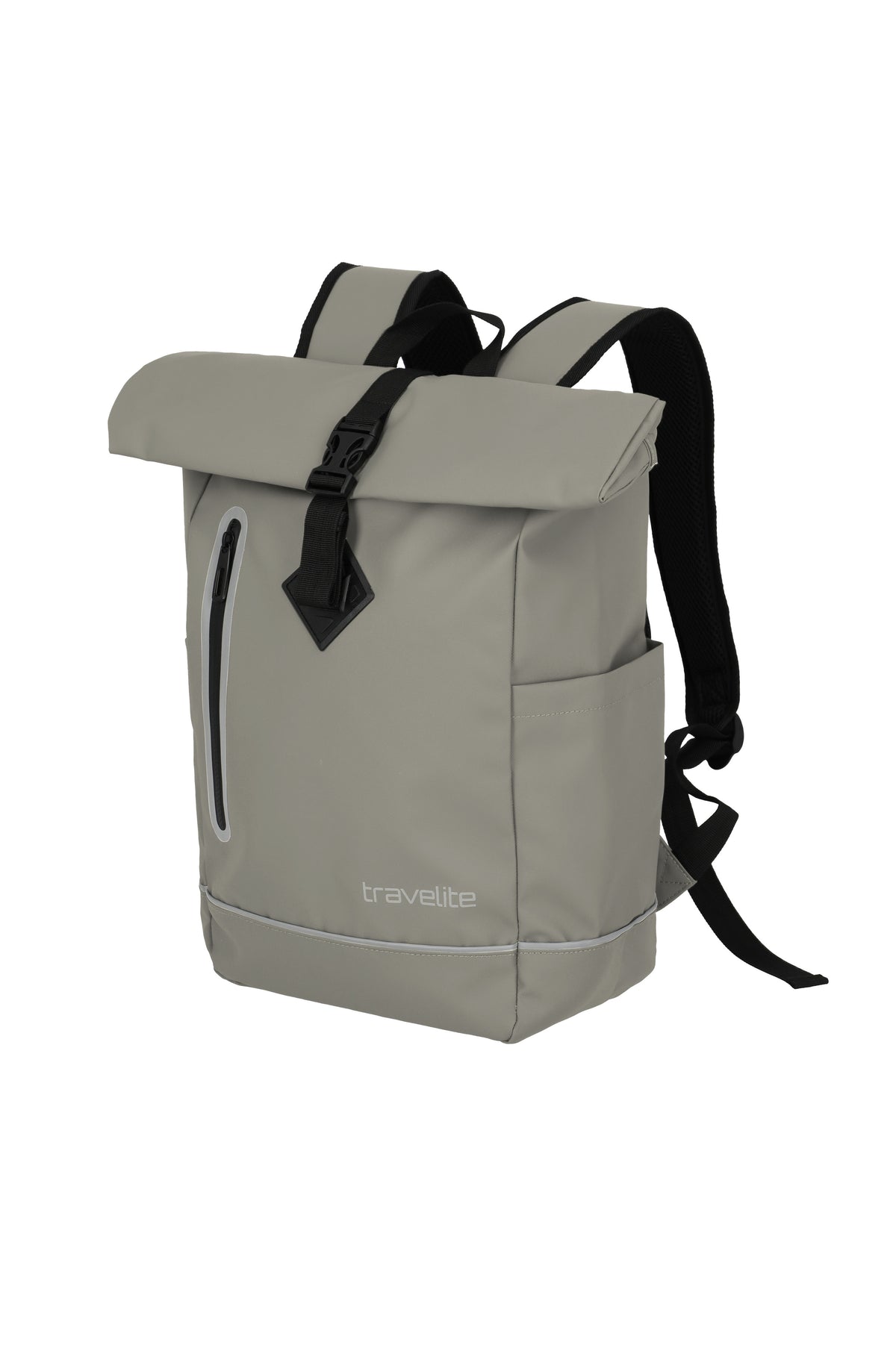 Travelite BASICS Roll-Up Rucksack Plane Rucksack in Beige – Ansicht 2