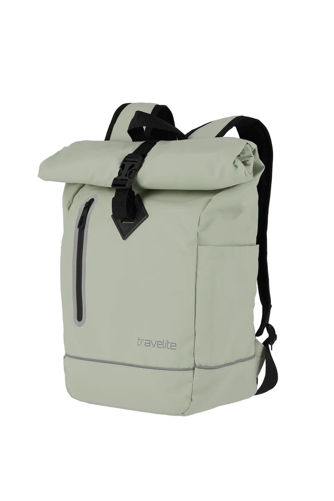 Travelite BASICS Roll-Up Rucksack, Hellgrün – Produktansicht 2