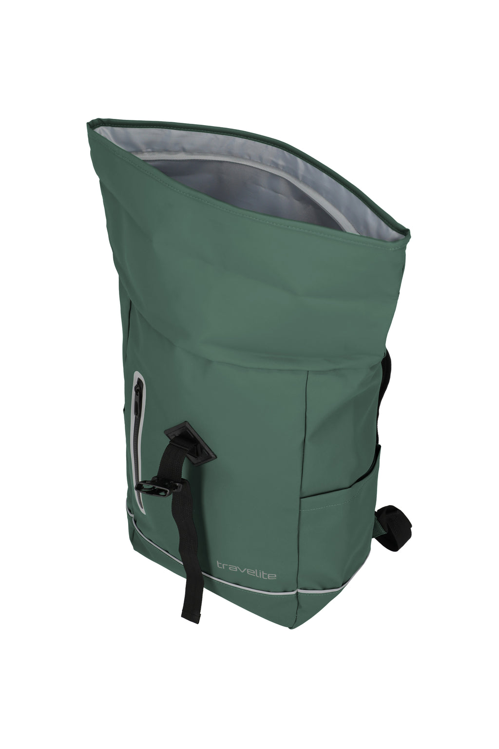 Travelite BASICS Roll-Up Rucksack Plane Rucksack in Grün – Ansicht 2
