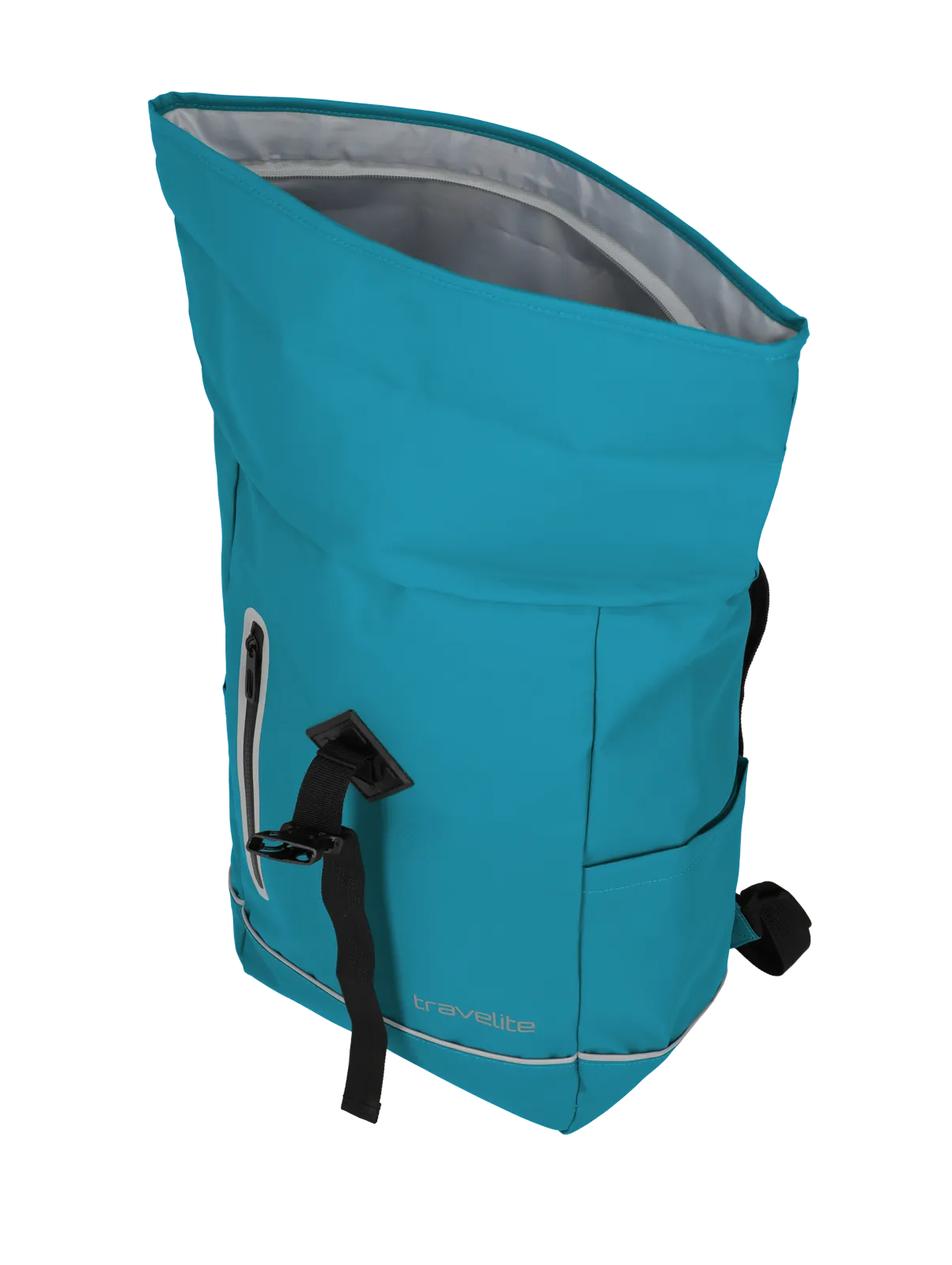 Travelite BASICS Roll-Up Rucksack, Harbor Blue – Produktansicht 3