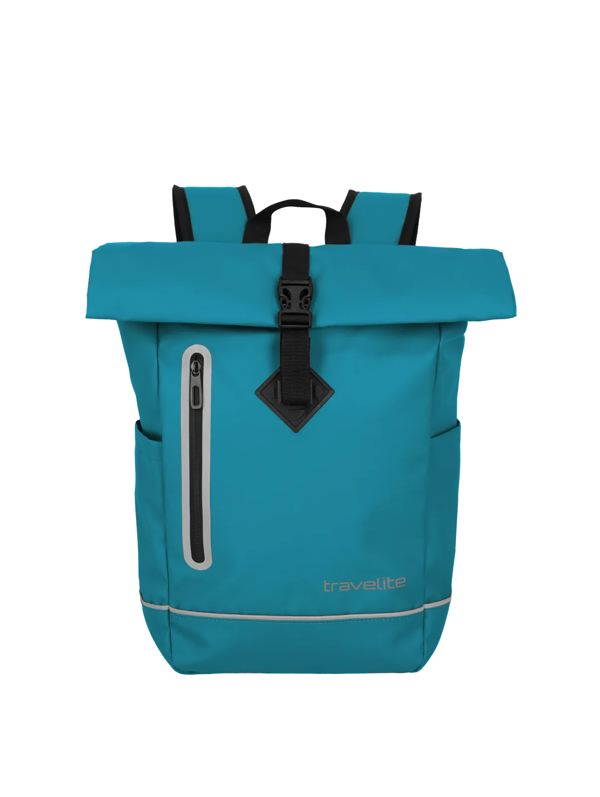 Travelite BASICS Roll-Up Rucksack, Harbor Blue