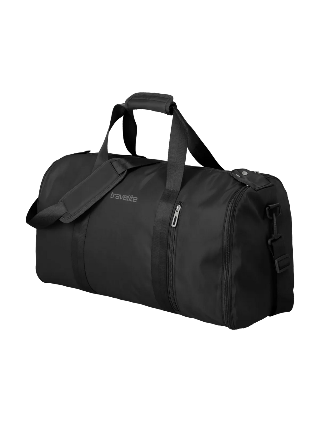 Travelite BASICS 2-in-1 Kleidersack/Reisetasche, Schwarz – Produktansicht 2