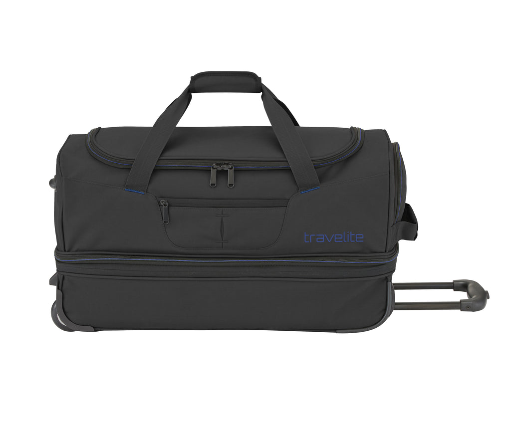 Travelite BASICS Rollenreisetasche erw. S erw., Schwarz