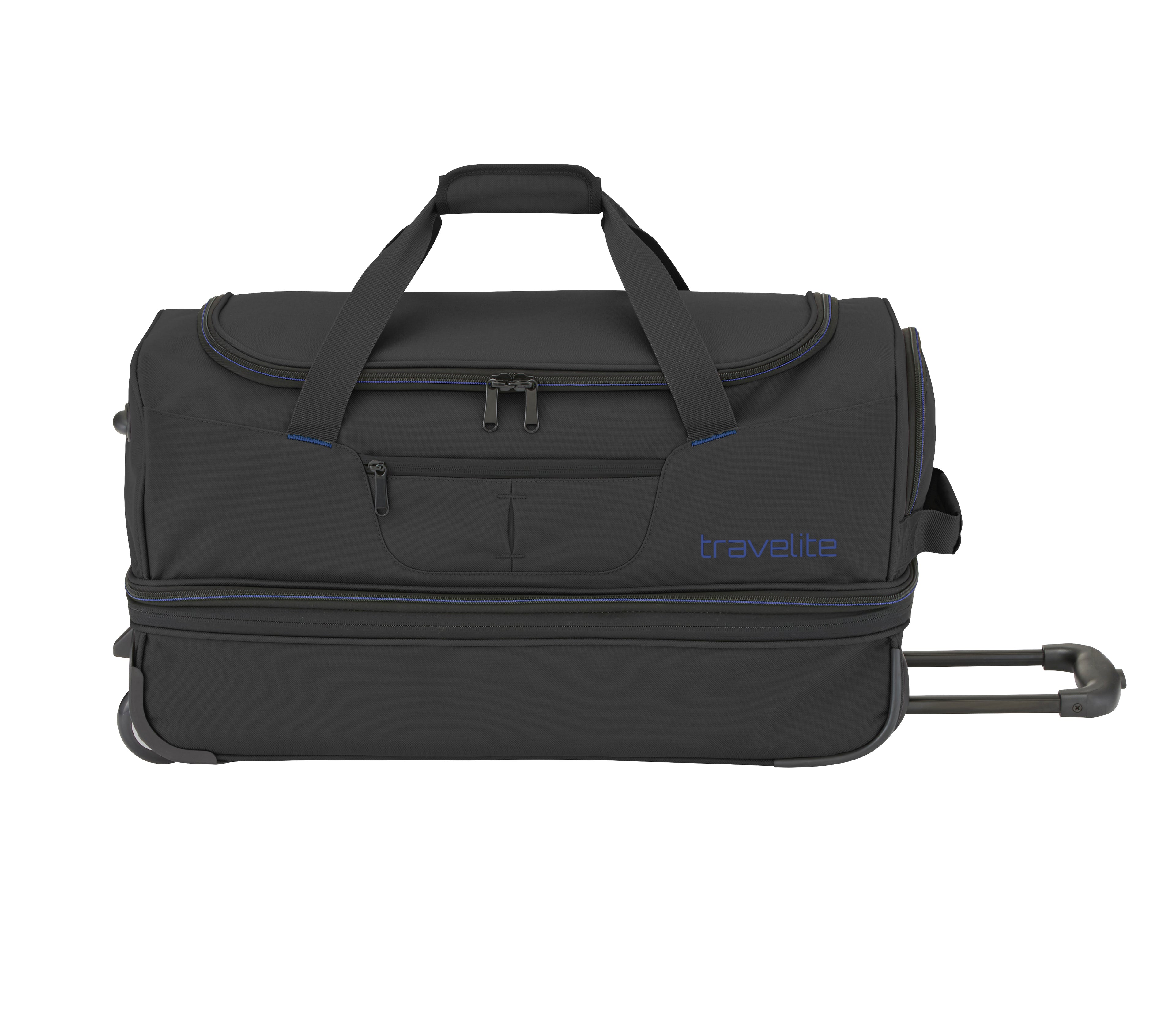 Travelite BASICS Rollenreisetasche erw. S erw., Schwarz