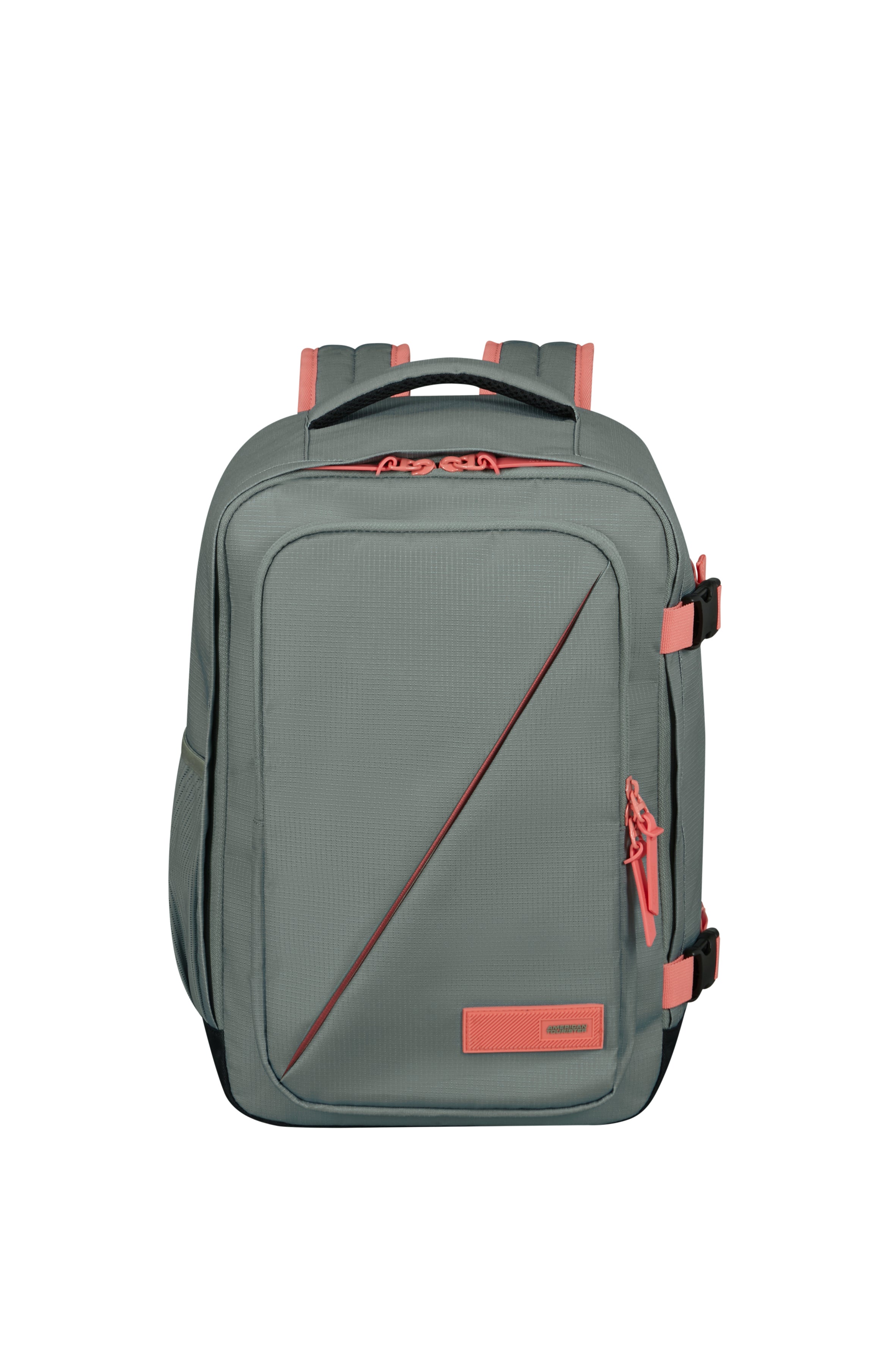 American Tourister TAKE2CABIN Rucksack S, Sage/Coral