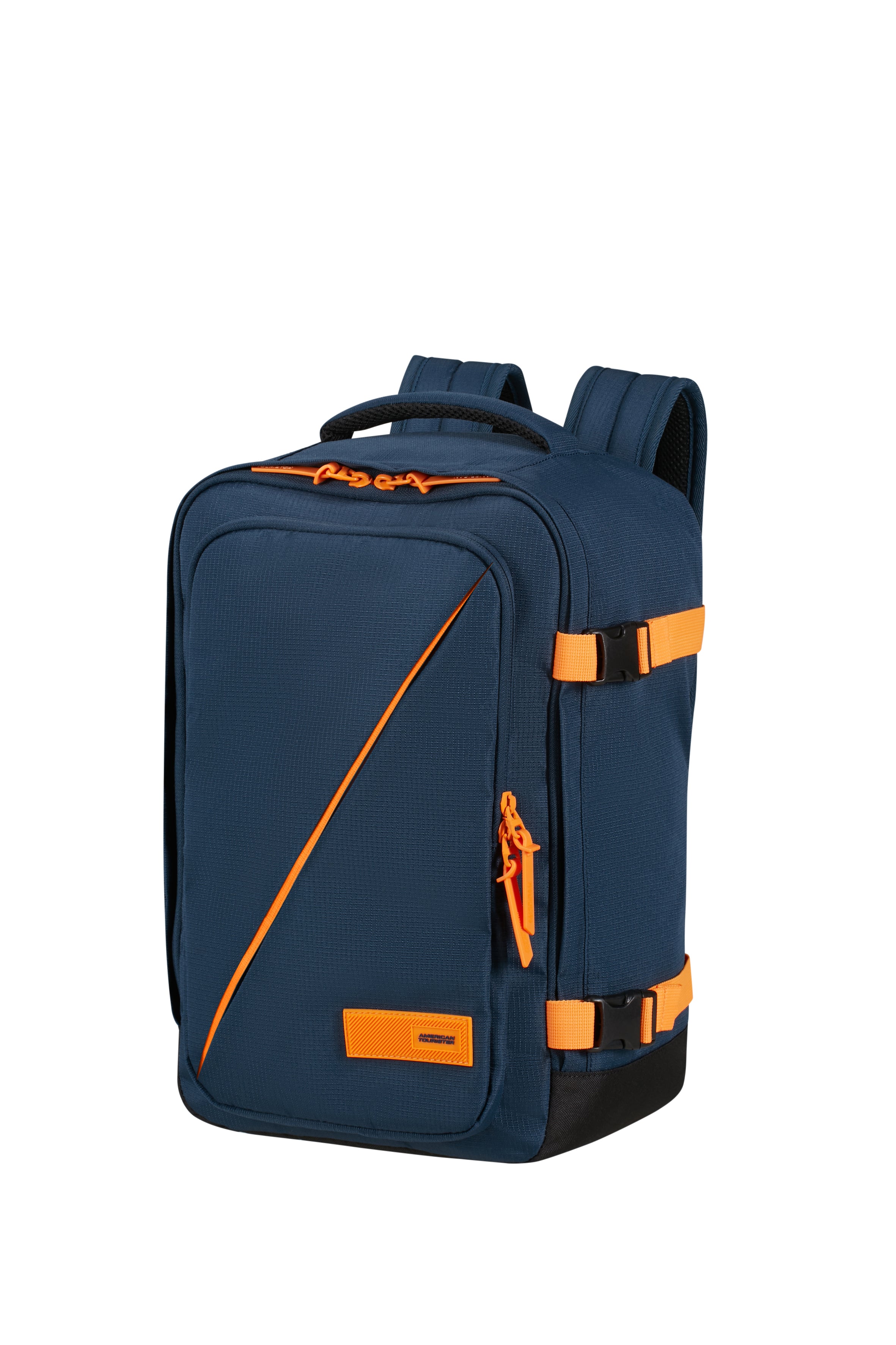 American Tourister TAKE2CABIN Rucksack S, Dark Navy/Radient Orange
