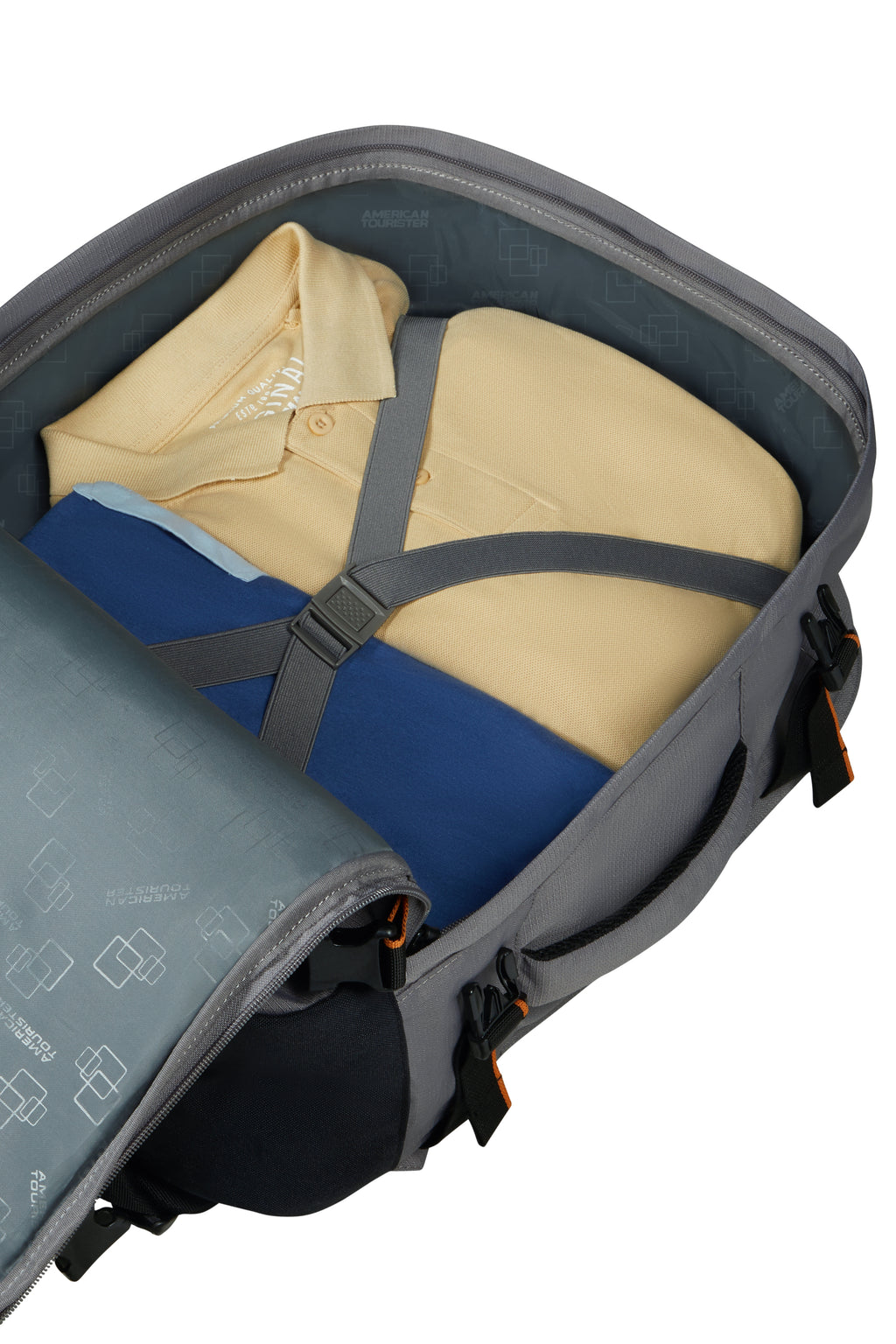 American Tourister TAKE2CABIN Rucksack M, Dark Grey