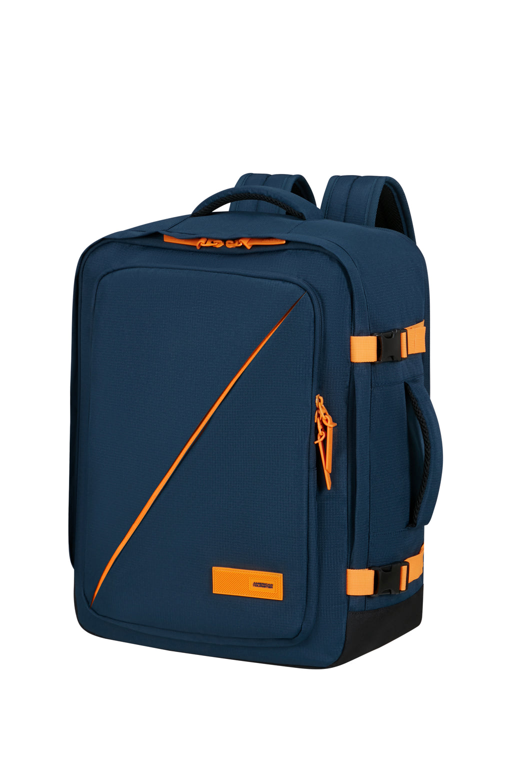 American Tourister TAKE2CABIN Rucksack M, Dark Navy/Radient Orange
