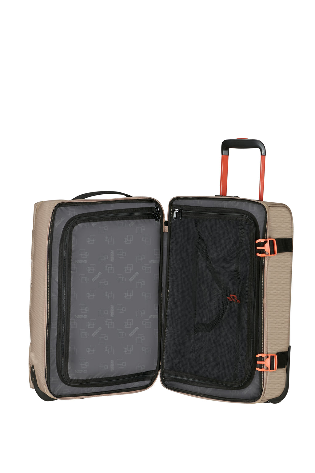 American Tourister URBAN TRACK DUFFLE/WH COATED S, Beige/Orange