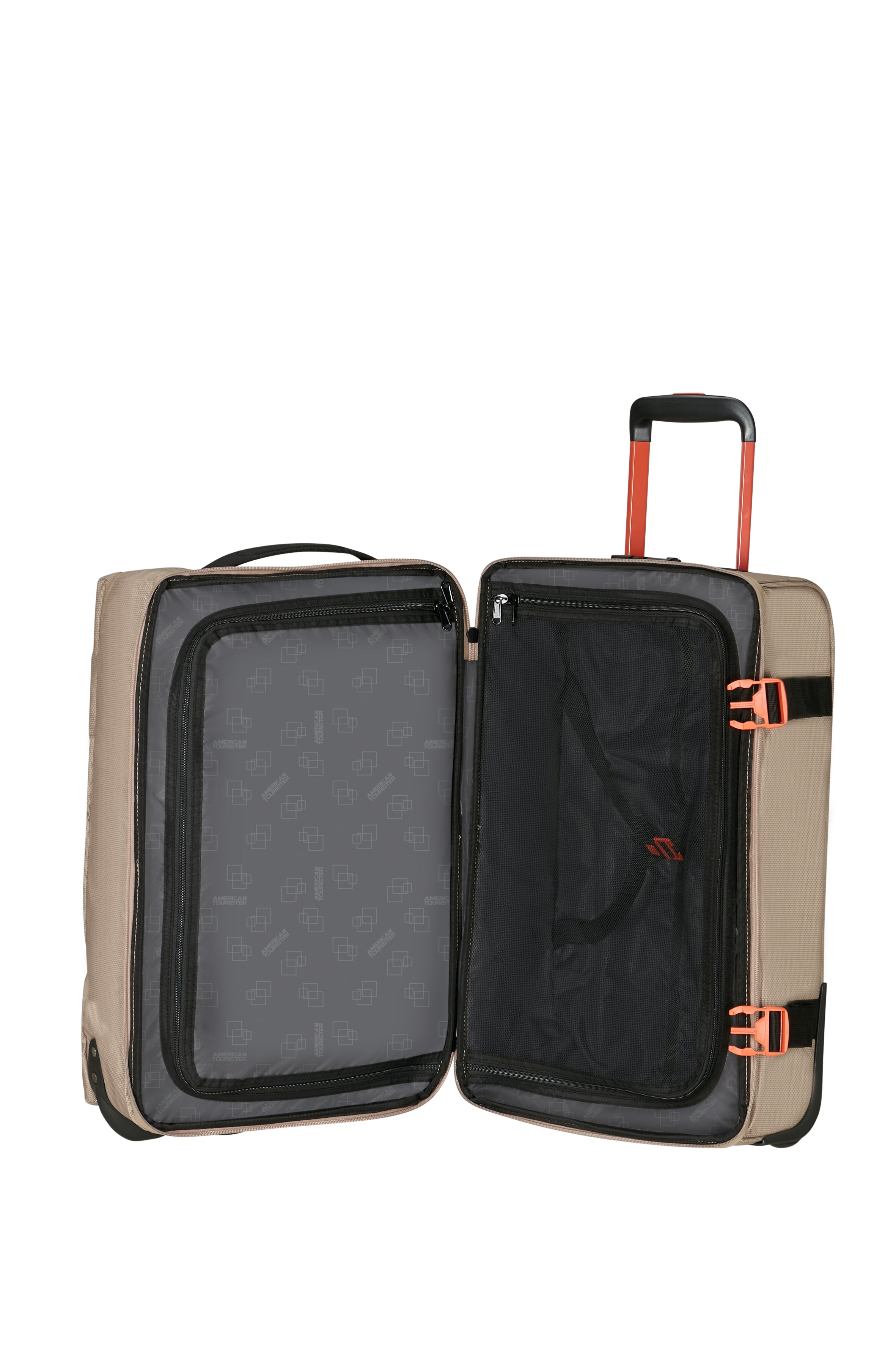 American Tourister URBAN TRACK DUFFLE/WH COATED S, Beige/Orange