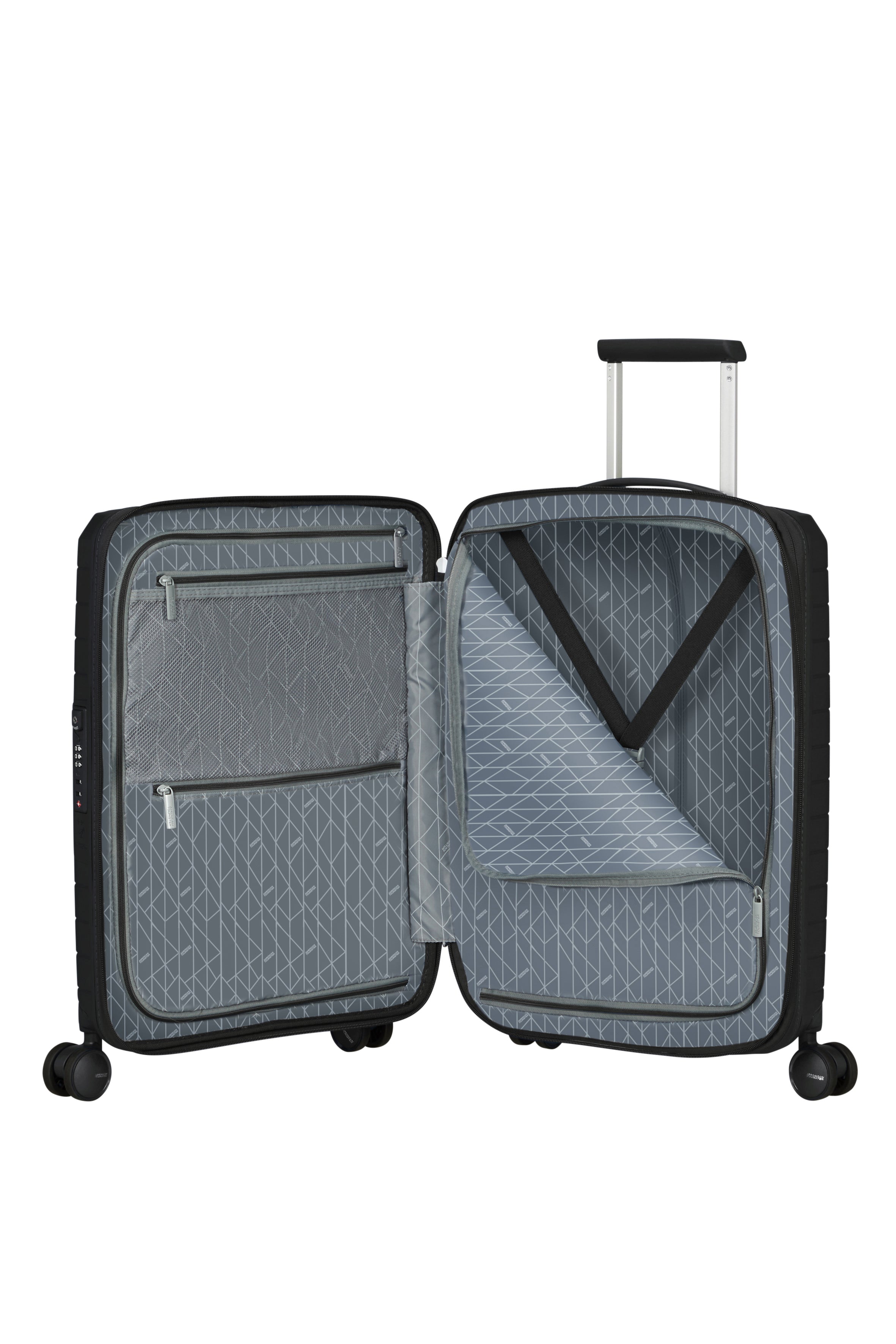 American Tourister FASTFORWARD 4w Trolley S erw., Flash Black