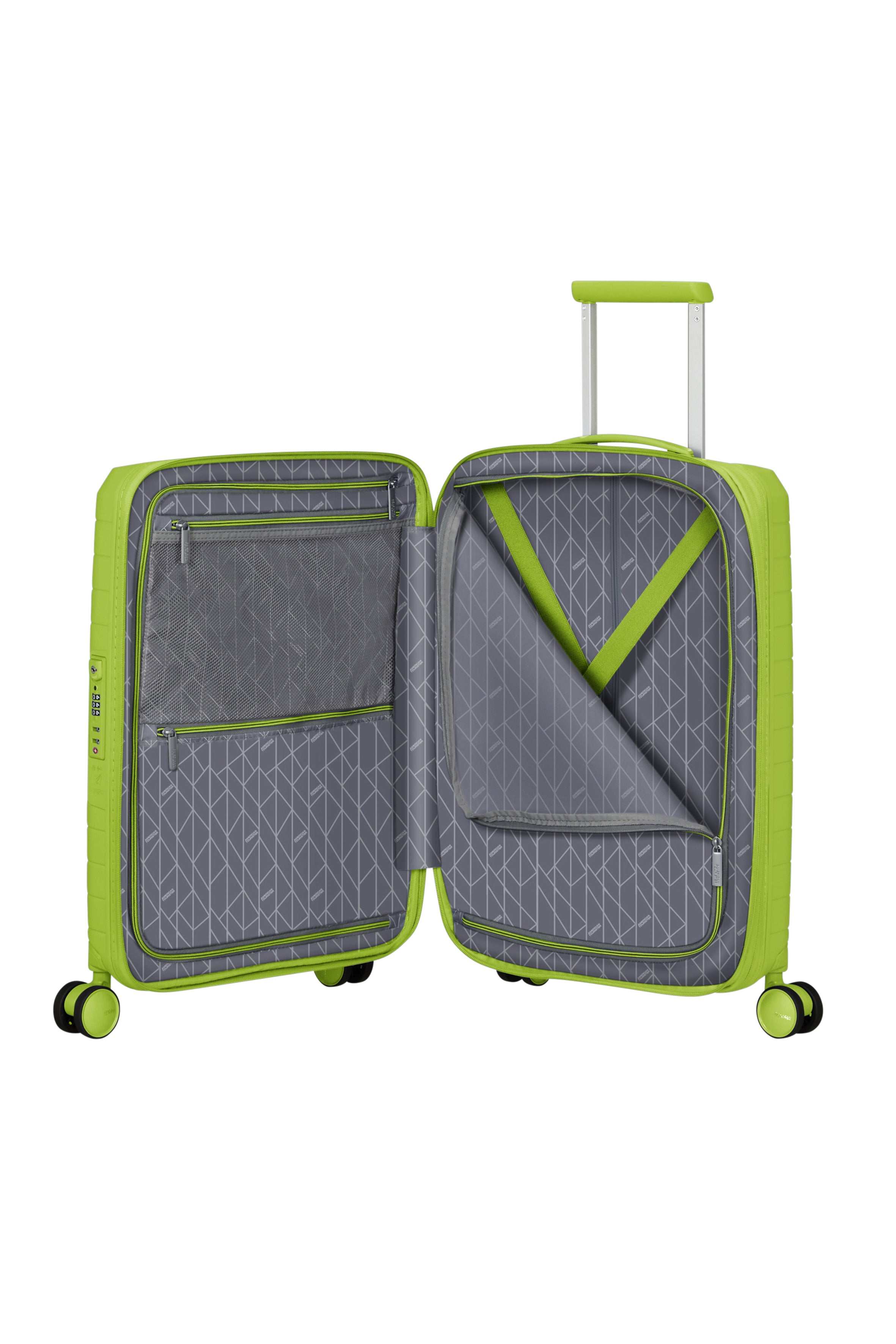 American Tourister FASTFORWARD 4w Trolley S erw., Neon Lime
