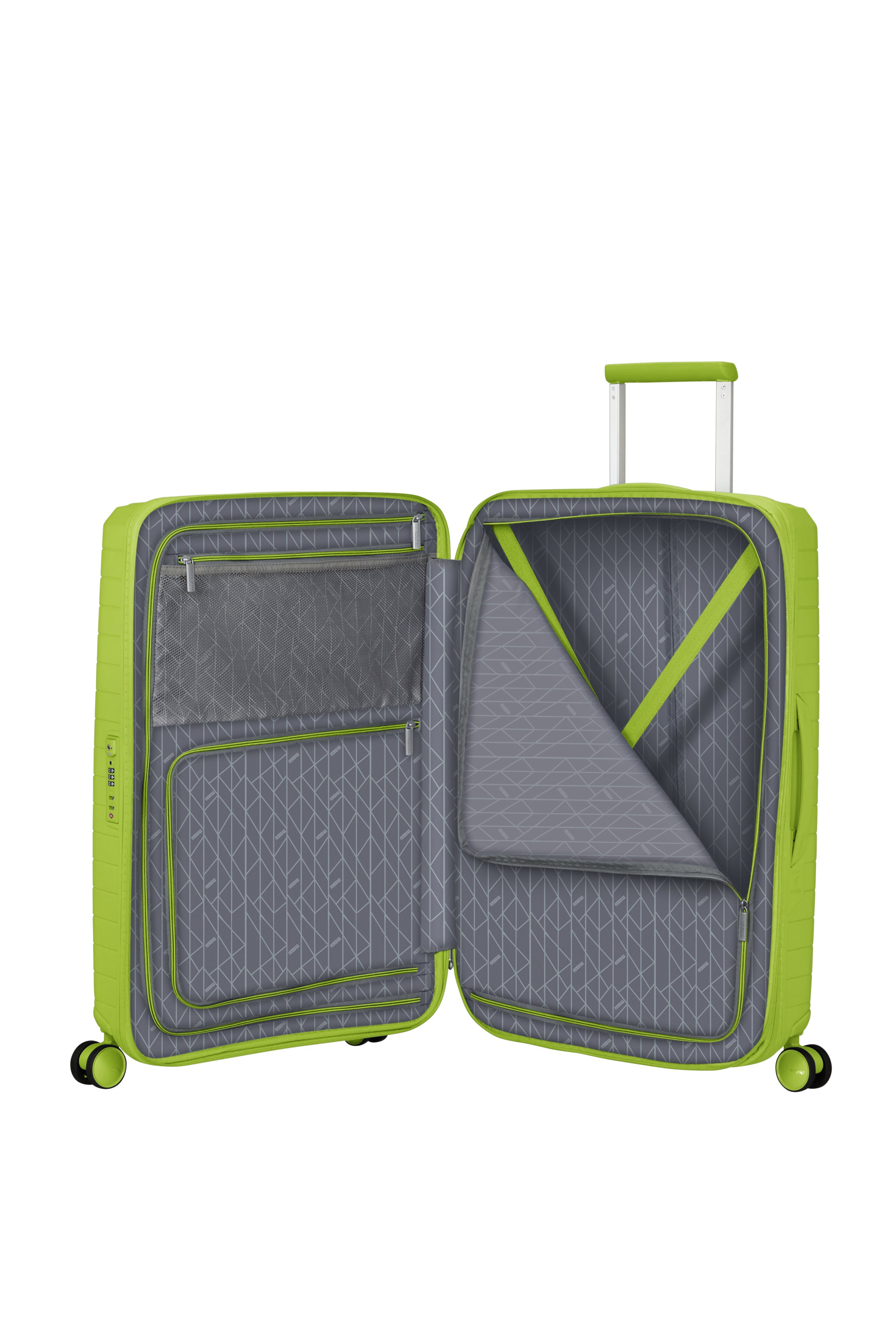 American Tourister FASTFORWARD 4w Trolley M erw., Neon Lime