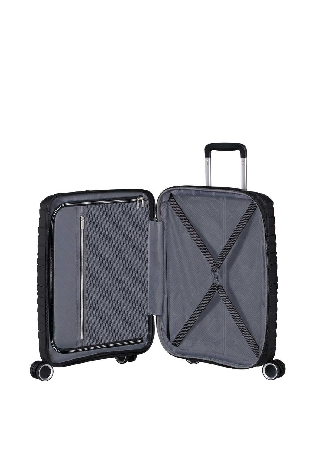 American Tourister FLYTWIST 4w Trolley S erw., Shadow Black