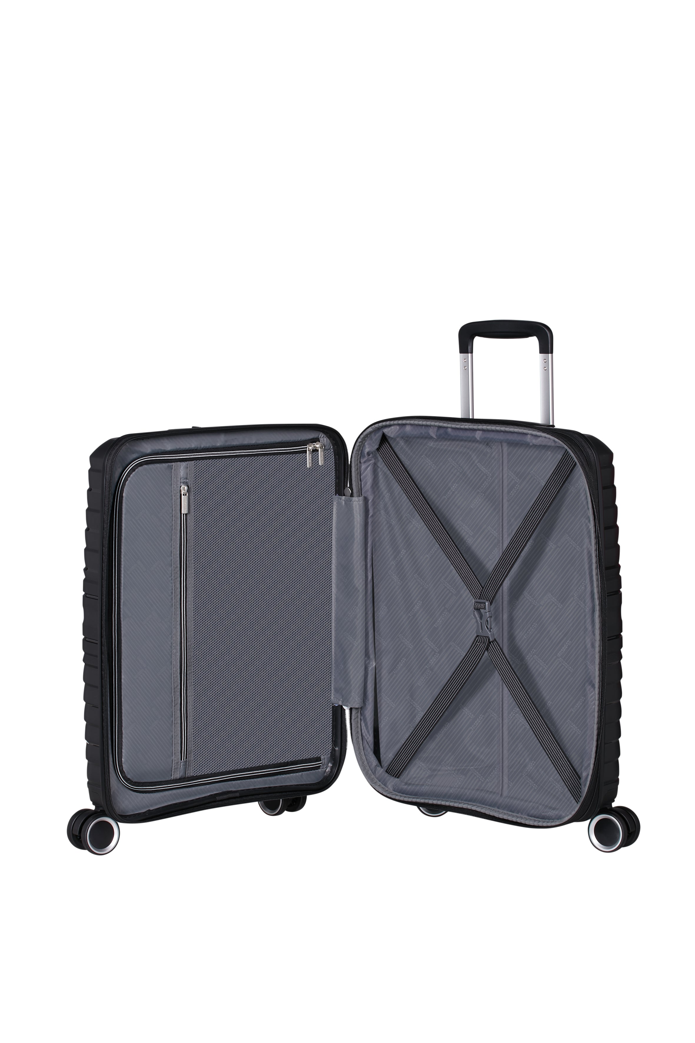 American Tourister FLYTWIST 4w Trolley S erw., Shadow Black