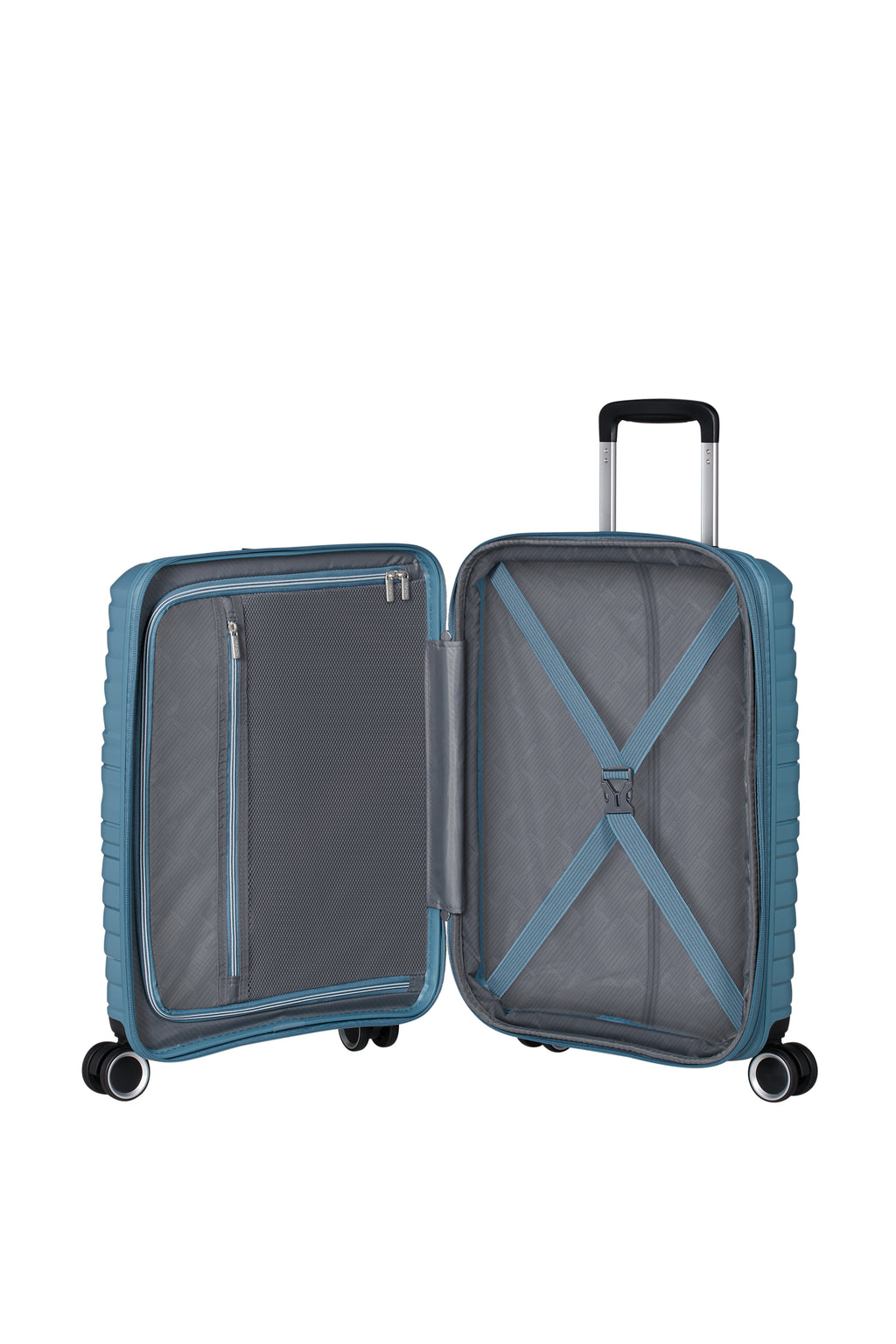 American Tourister FLYTWIST 4w Trolley S erw., Storm Blue