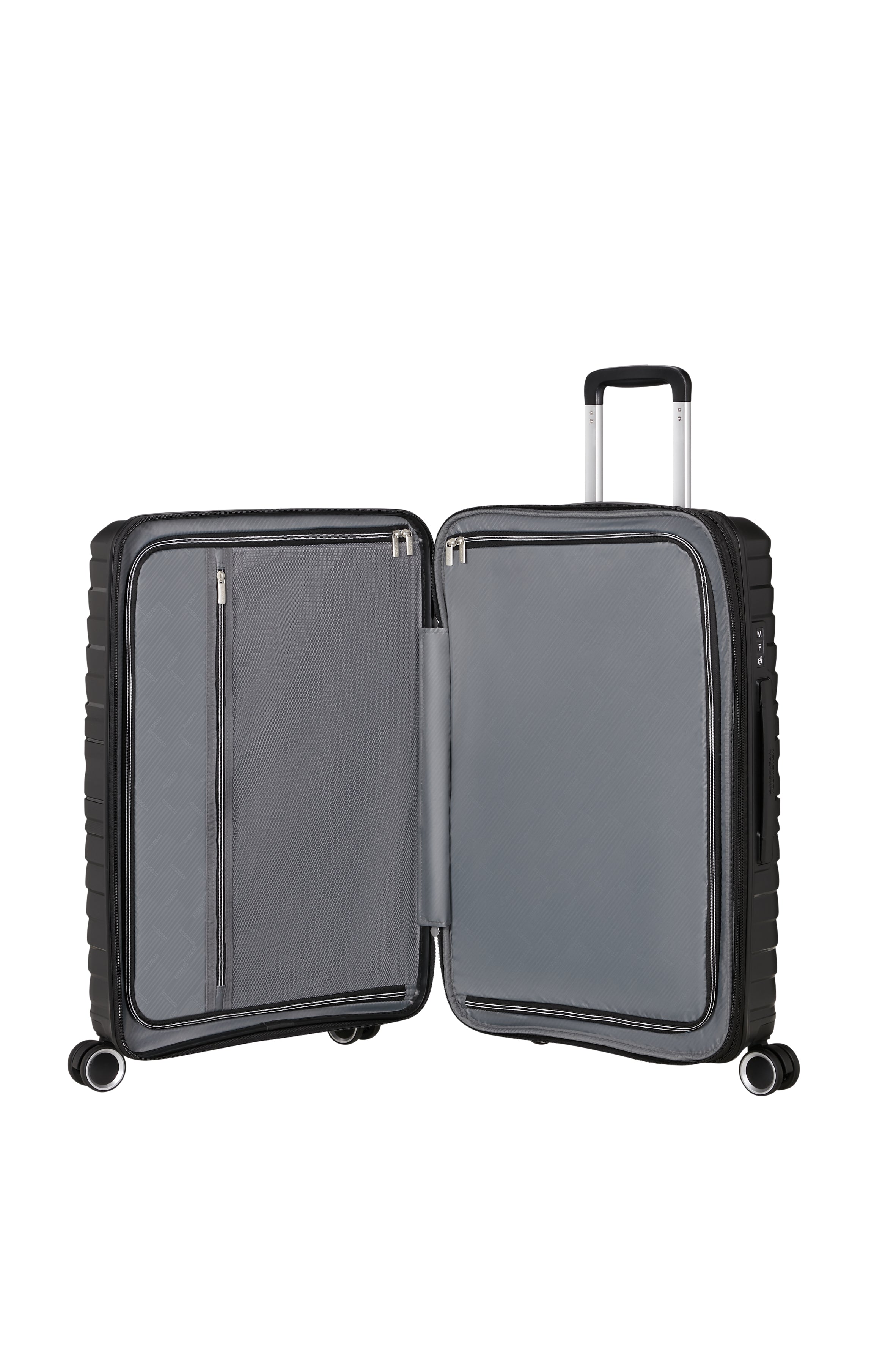 American Tourister FLYTWIST 4w Trolley M erw., Shadow Black