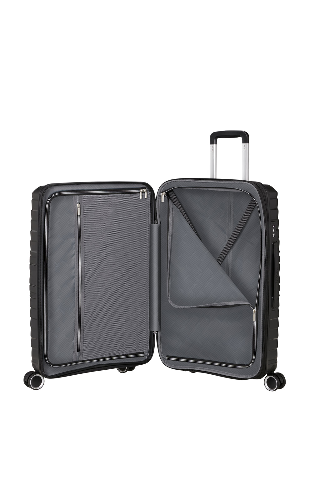 American Tourister FLYTWIST 4w Trolley M erw., Shadow Black