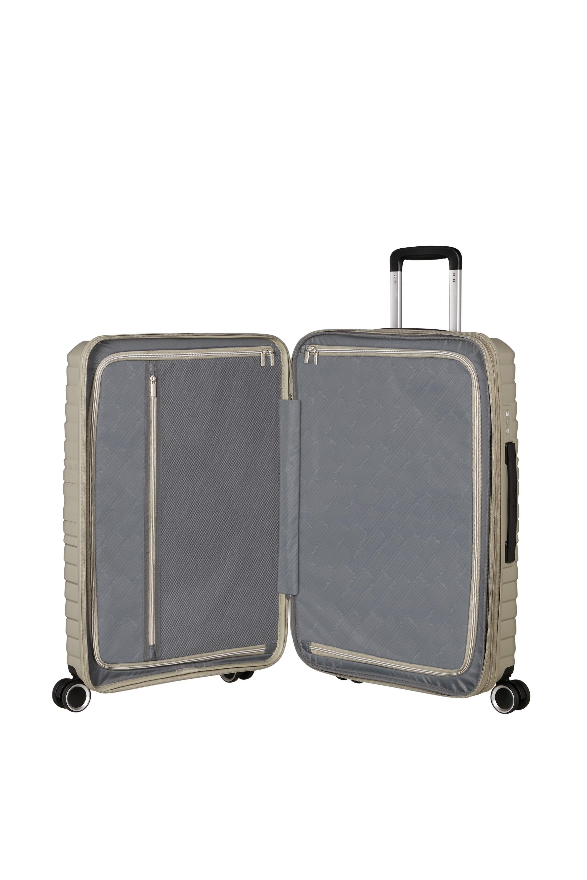 American Tourister FLYTWIST 4w Trolley M erw., Sandstone