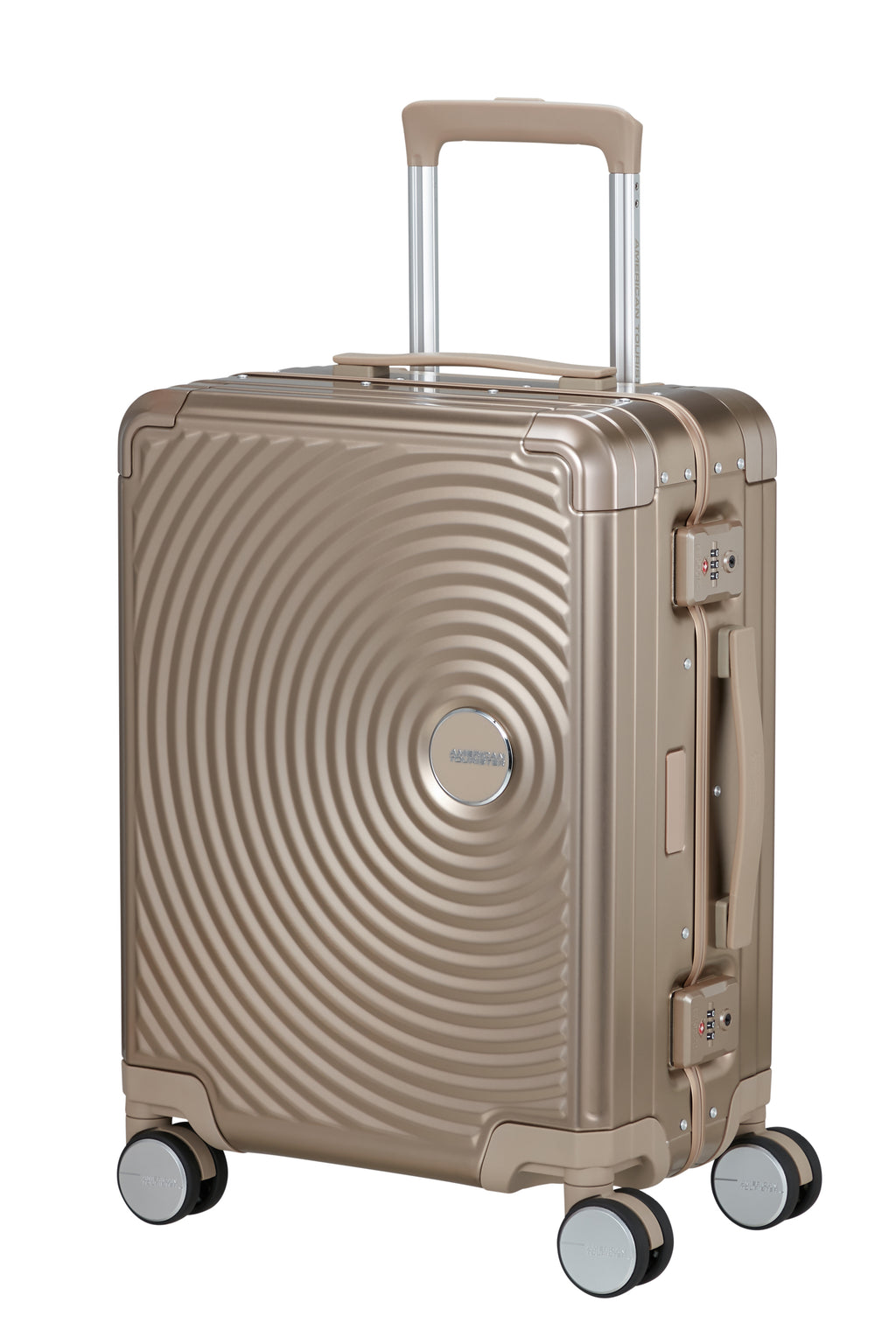 American Tourister SOUNDBOX ALU 4w Trolley S, Bronze