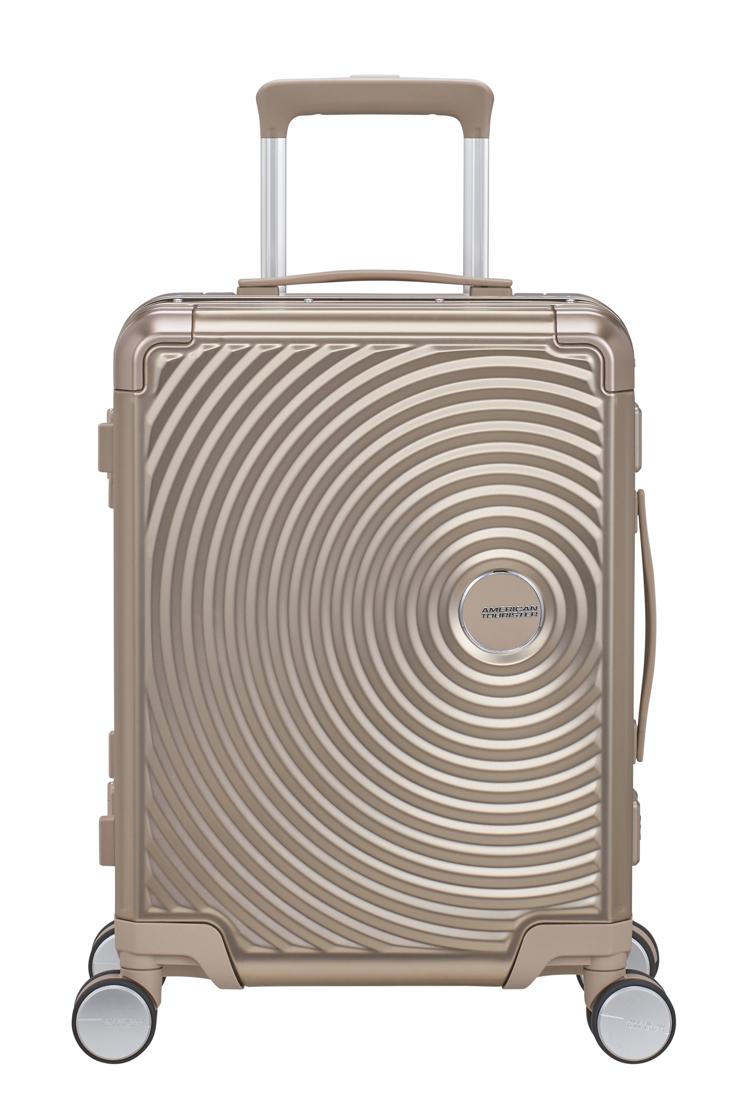 American Tourister SOUNDBOX ALU 4w Trolley S, Bronze