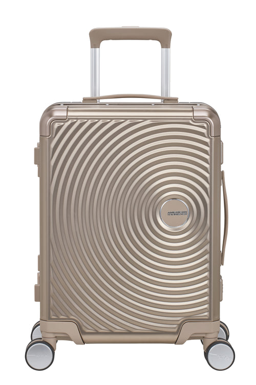 American Tourister SOUNDBOX ALU 4w Trolley S, Bronze