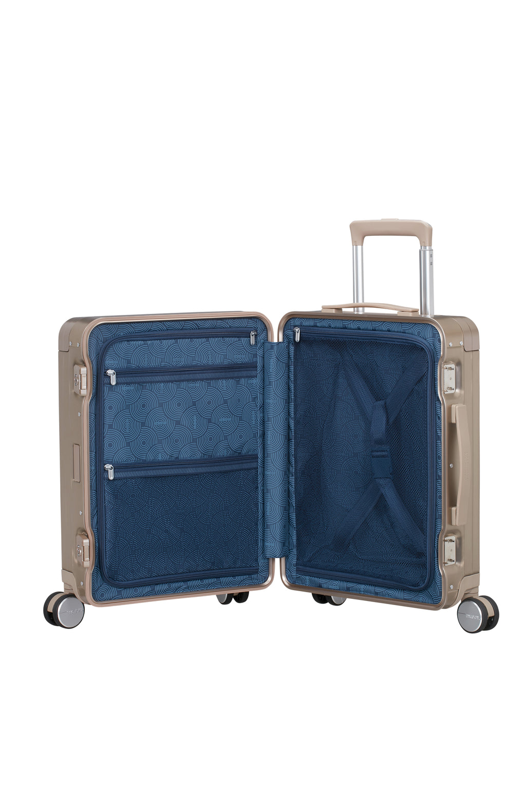 American Tourister SOUNDBOX ALU 4w Trolley S, Bronze