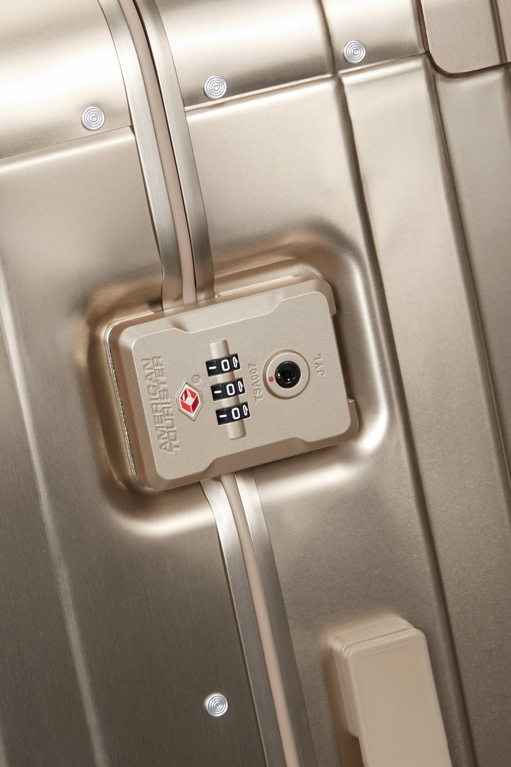 American Tourister SOUNDBOX ALU 4w Trolley S, Bronze