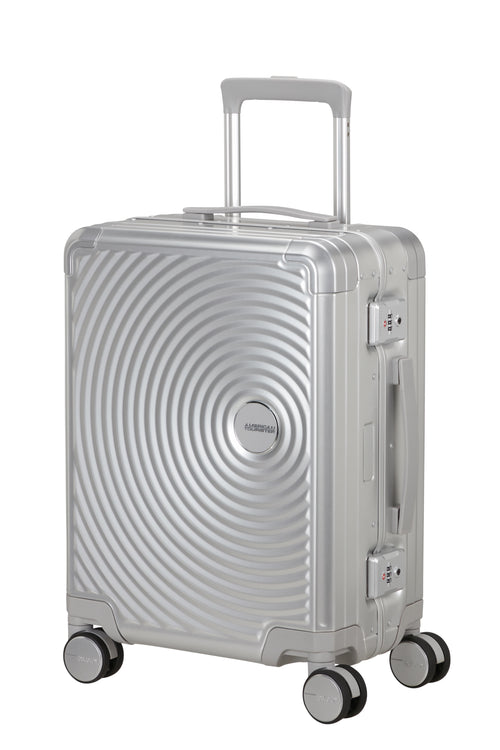 American Tourister SOUNDBOX ALU 4w Trolley S, Silver