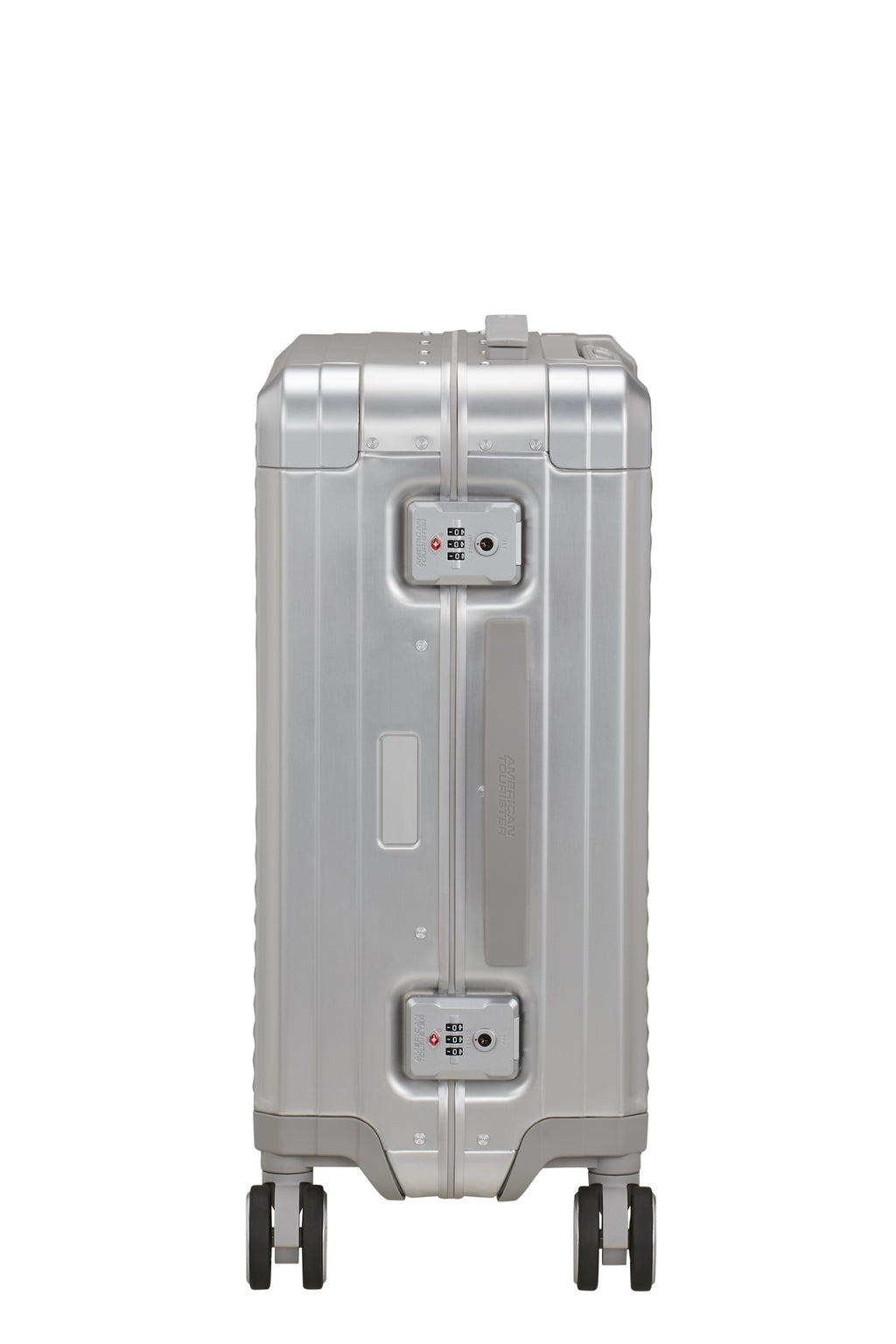 American Tourister SOUNDBOX ALU 4w Trolley S, Silver